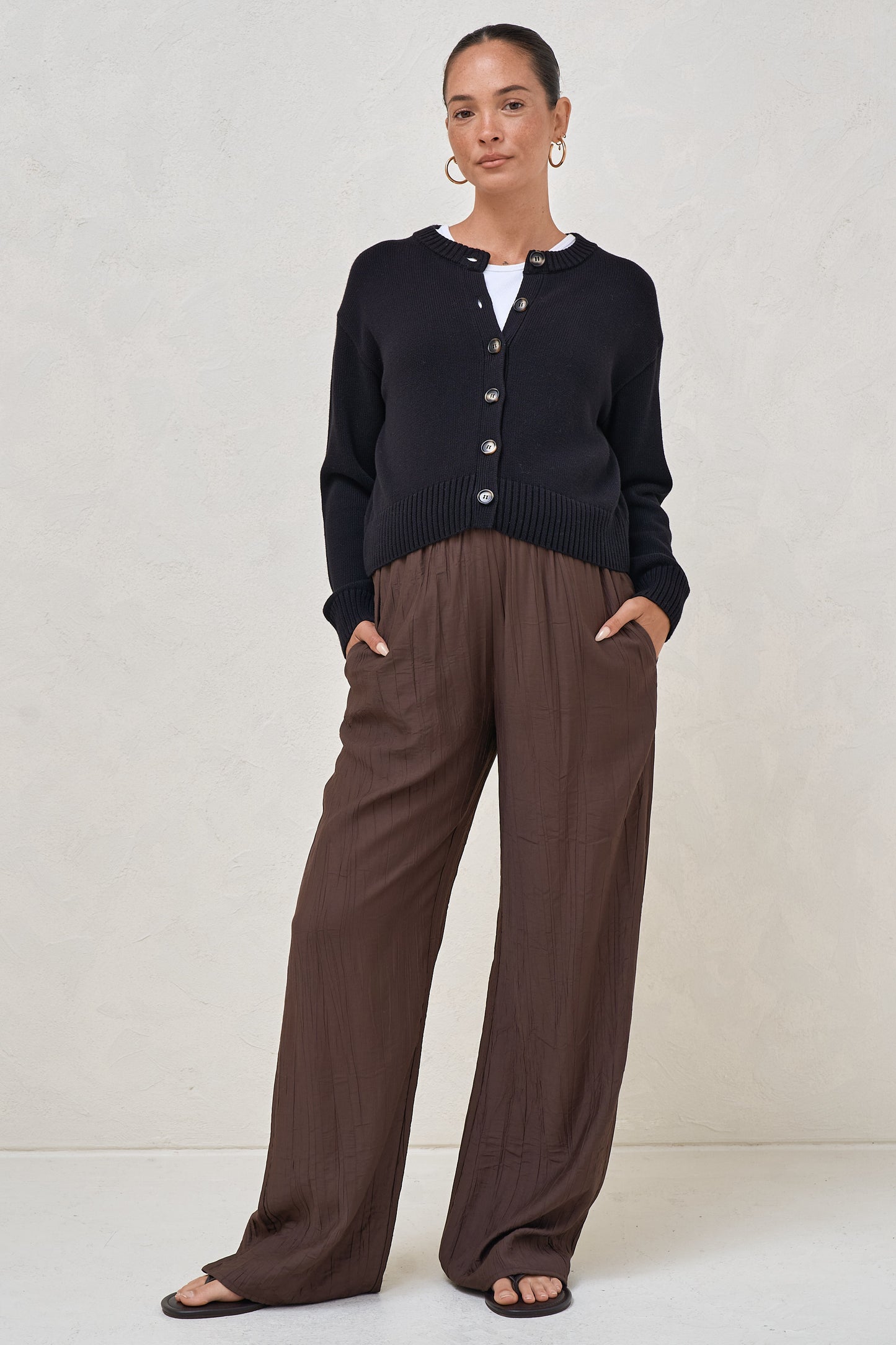 Live Light Cardigan - Black