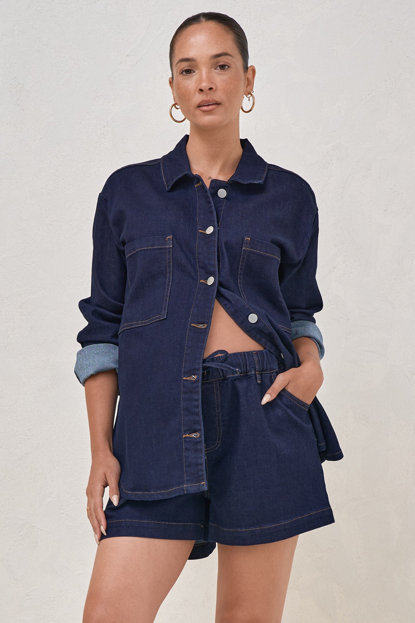 Frequent Denim Shirt - Indigo