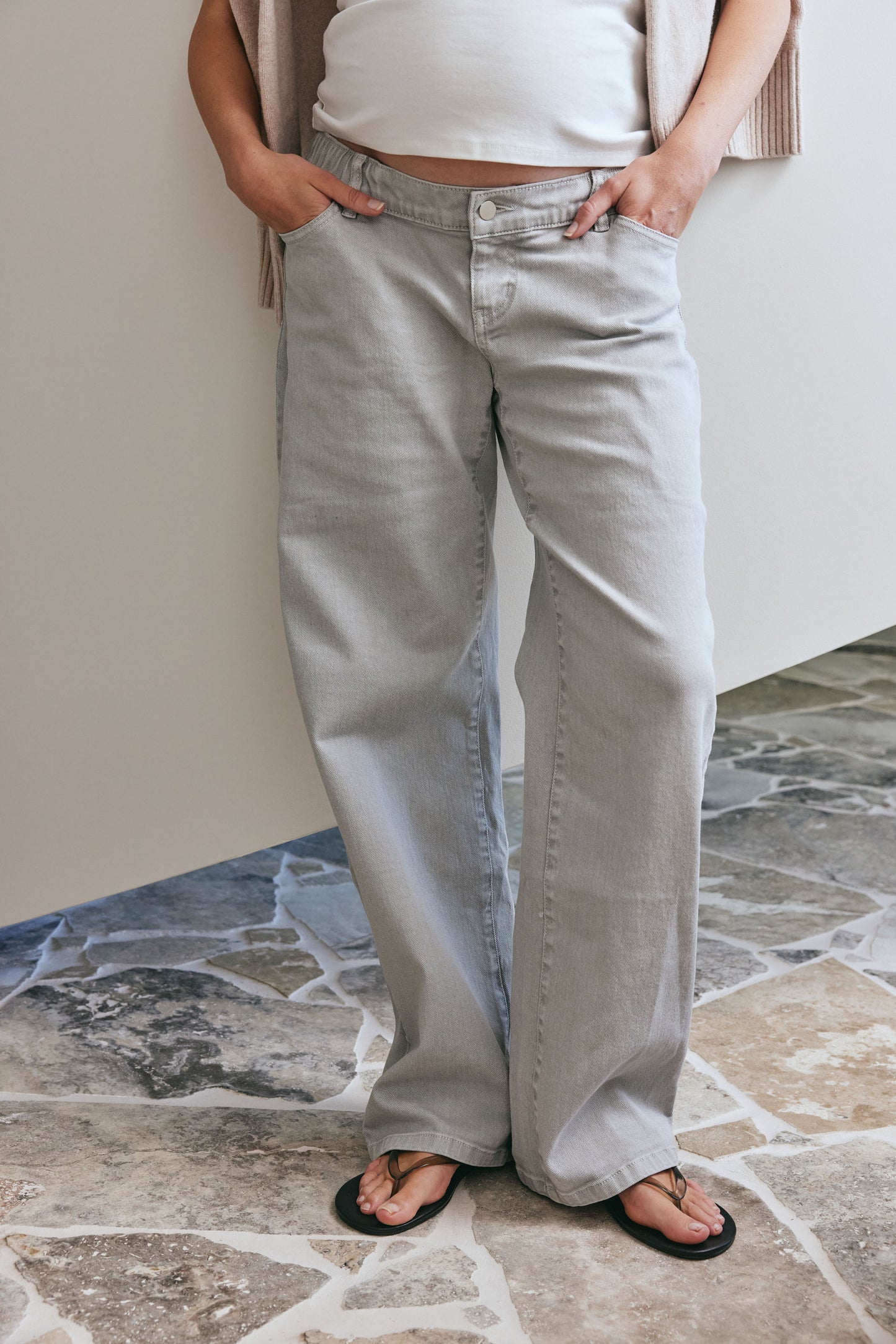 At The Ready Relaxed Jean - Light Grey