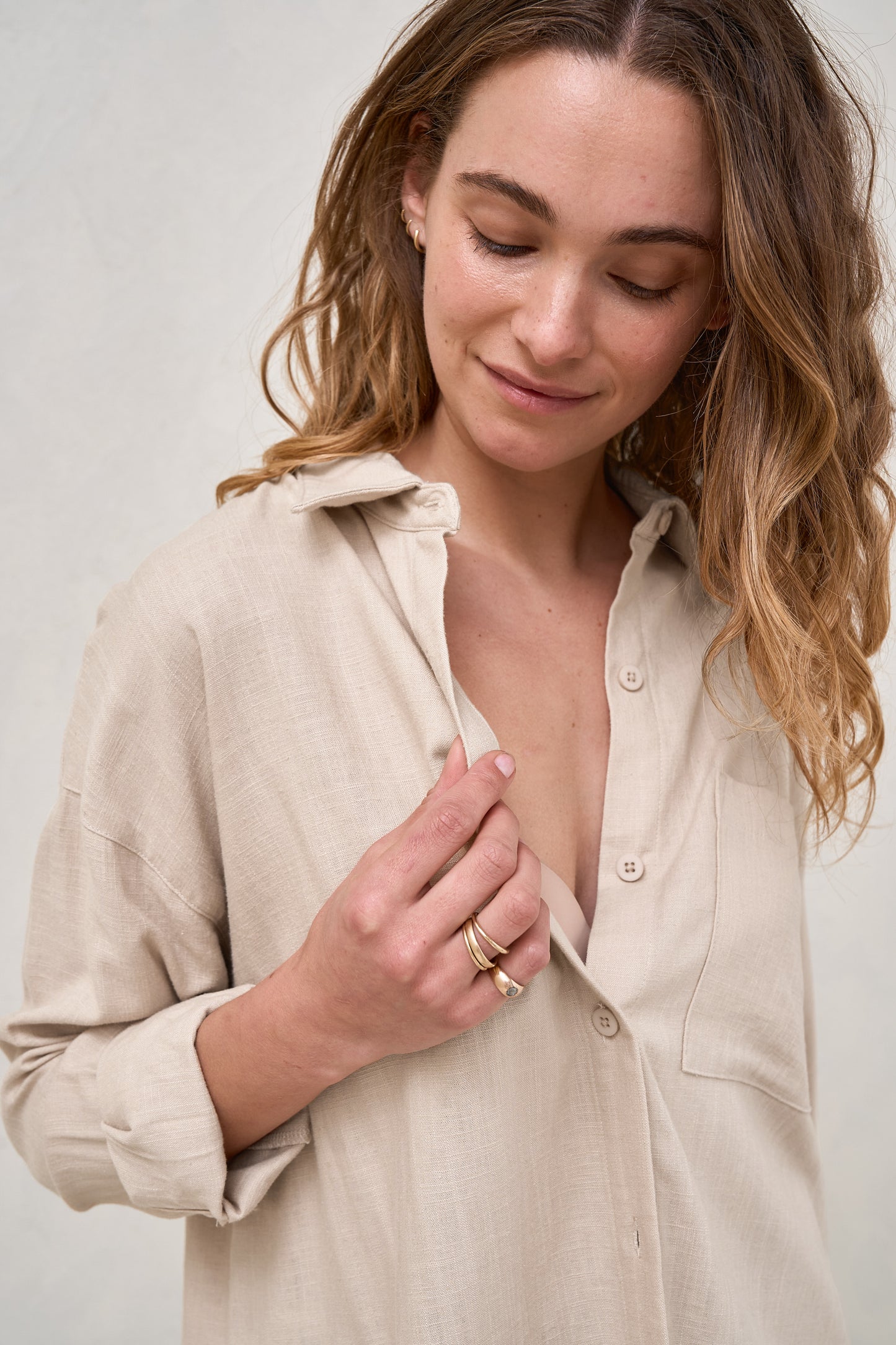 Only Gets Better Shirt - Almond