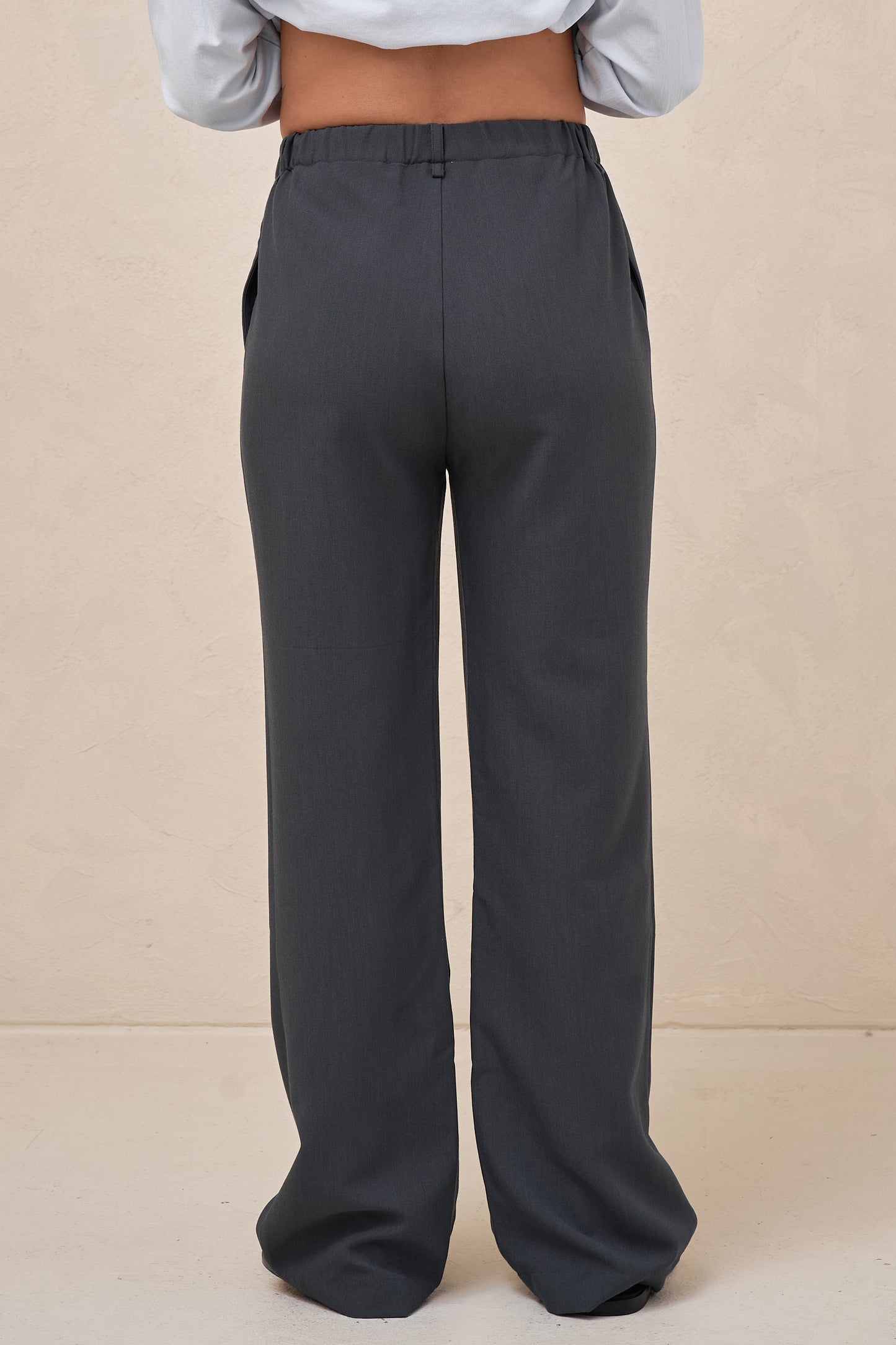 For Tomorrow Tailored Pant -Slate