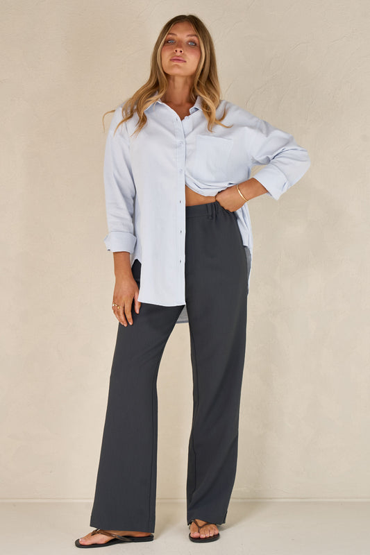 maternity work pant grey -6