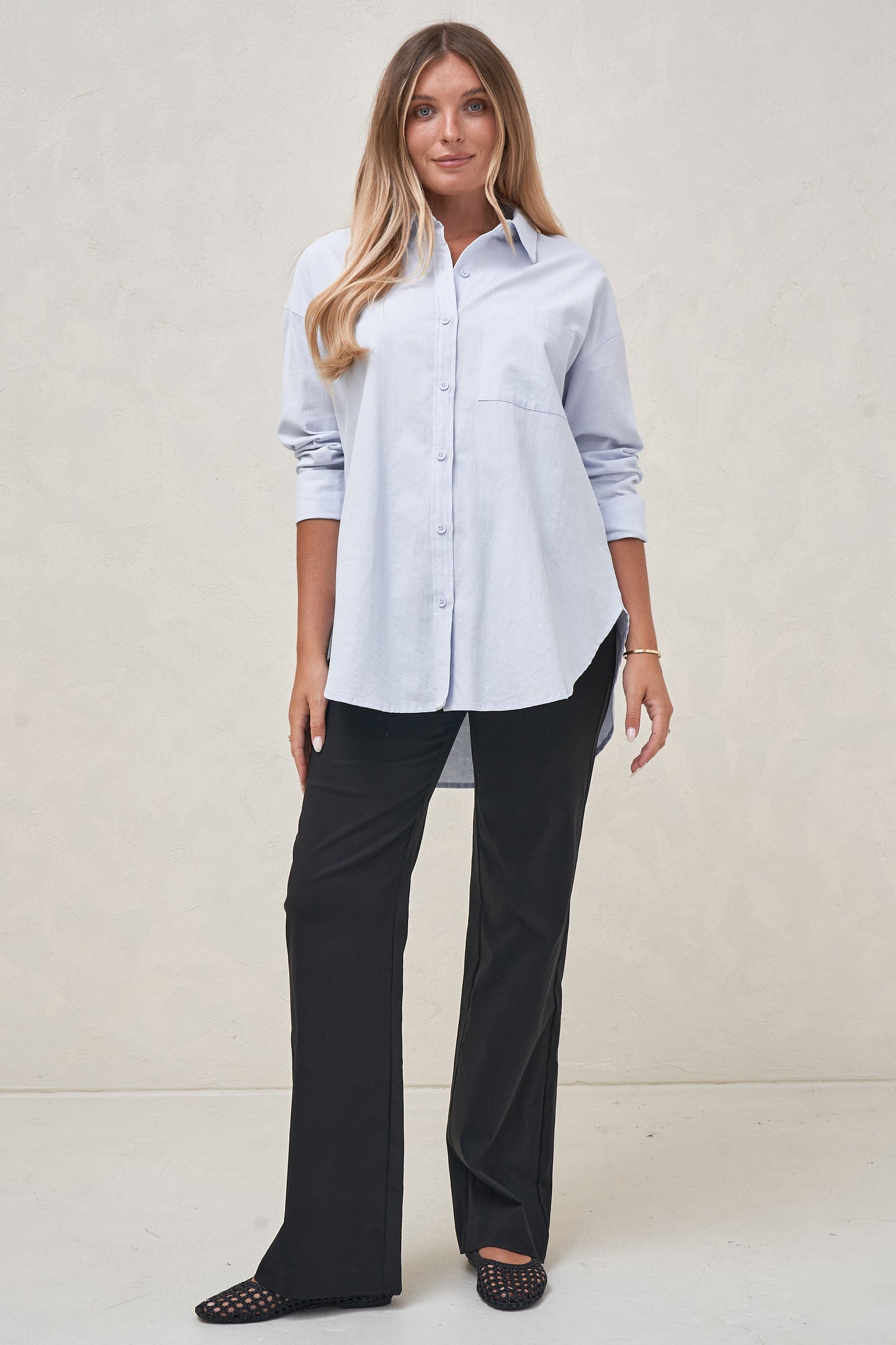 Connected Wide Leg Maternity Pant