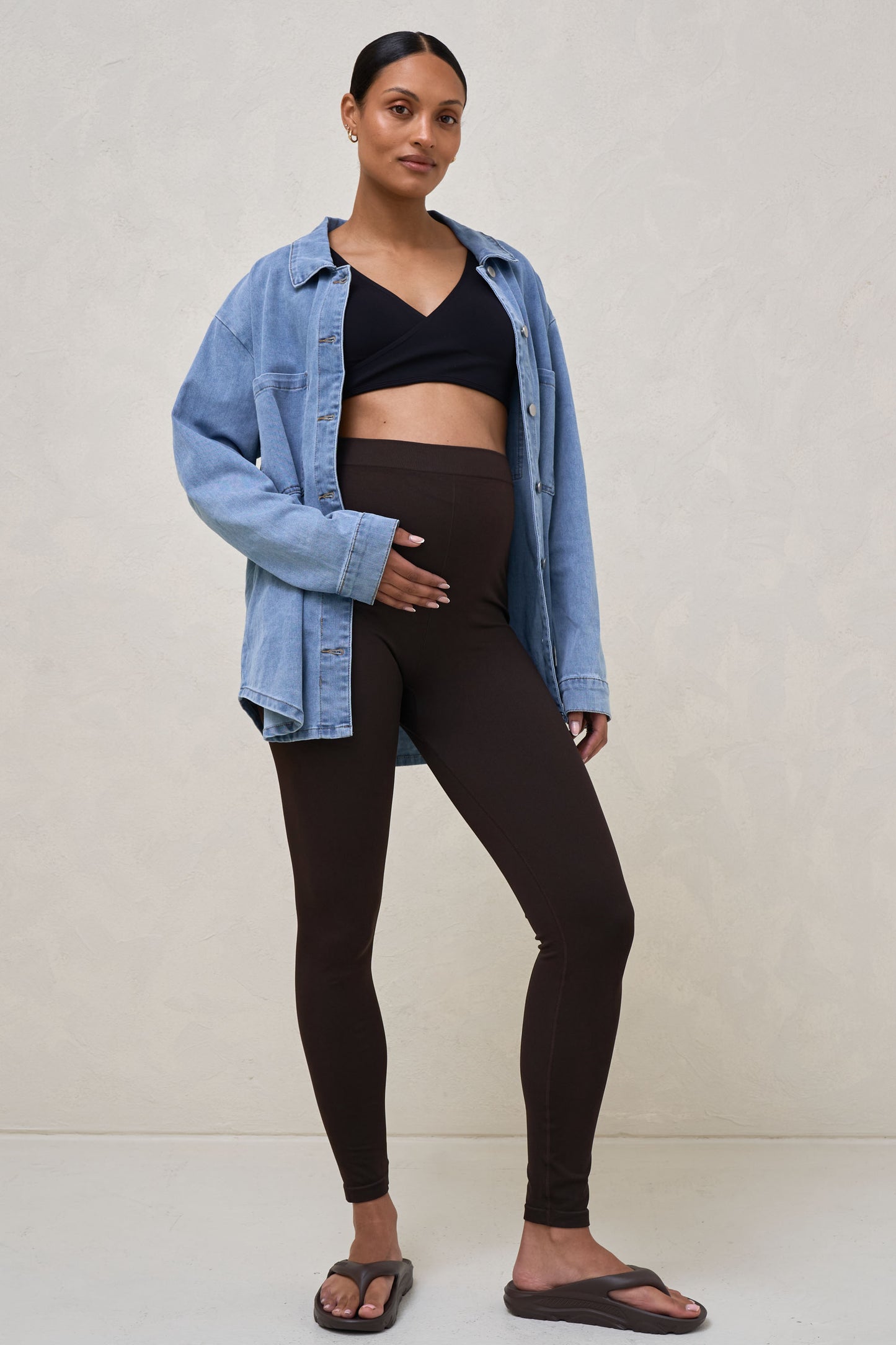 stretchy-maternity-legging-chocolate-5
