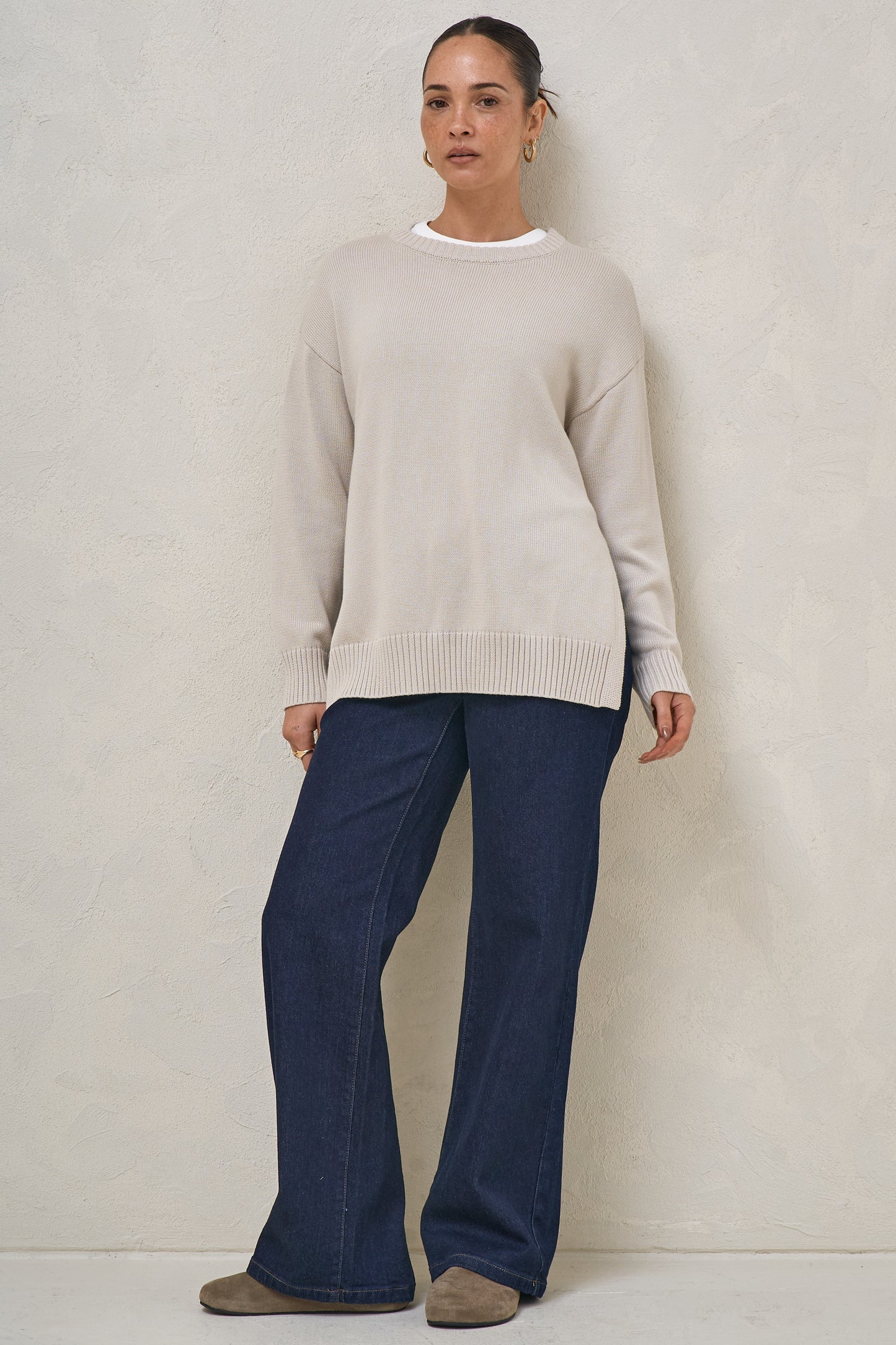 Live Light Jumper - Pebble