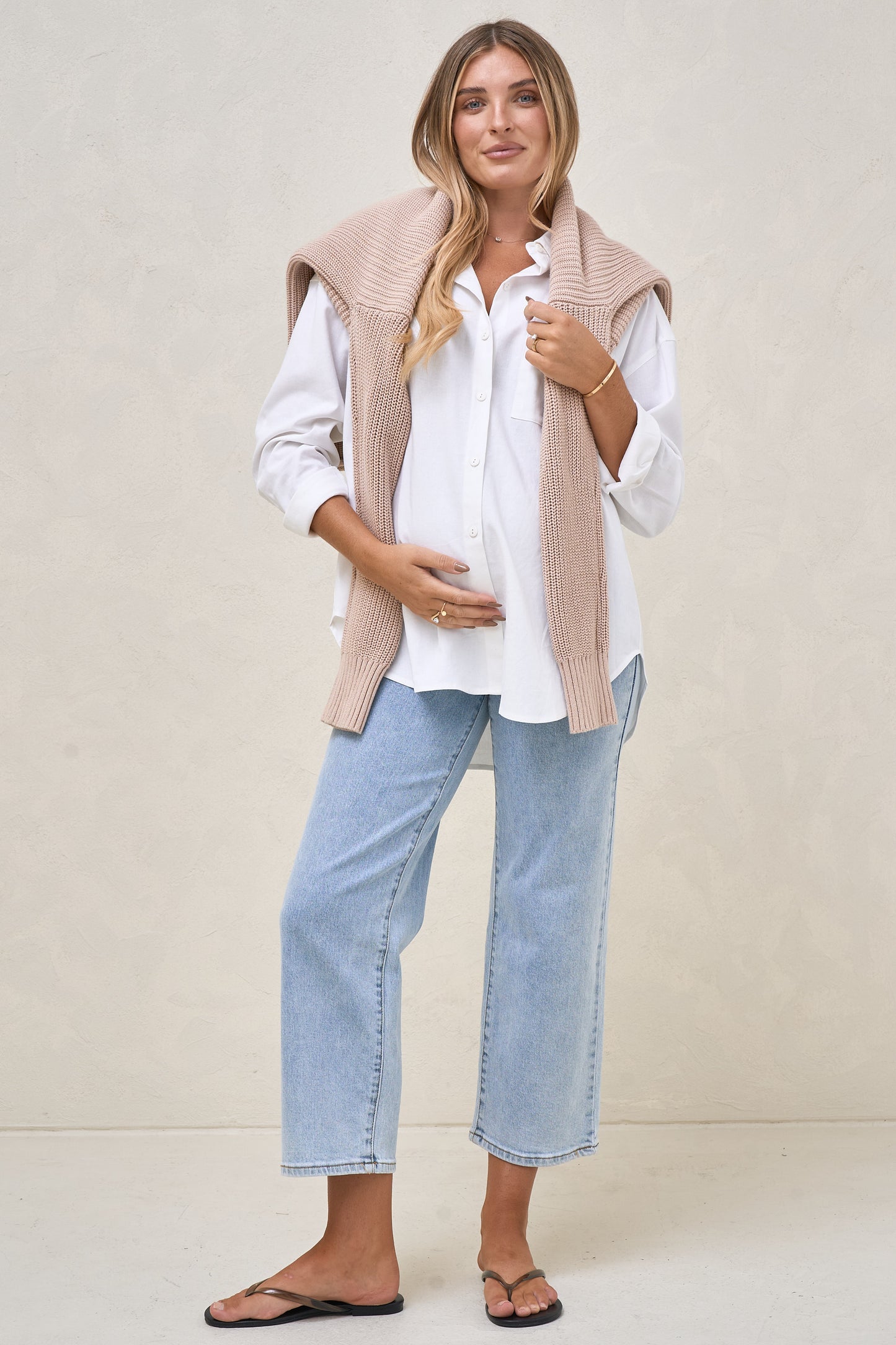 By The Way Crop Wide Jean