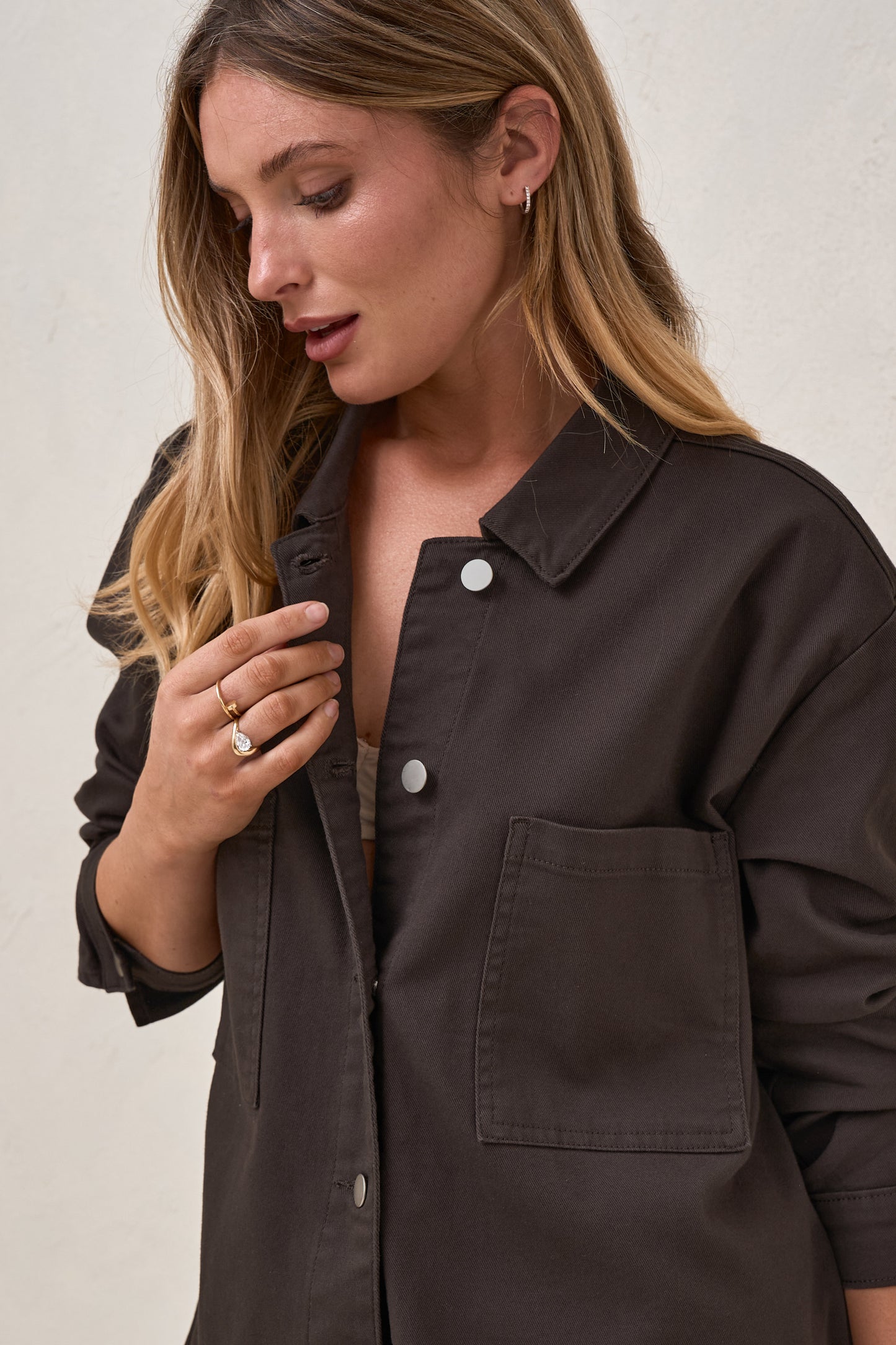 Frequent Denim Shirt - Chocolate