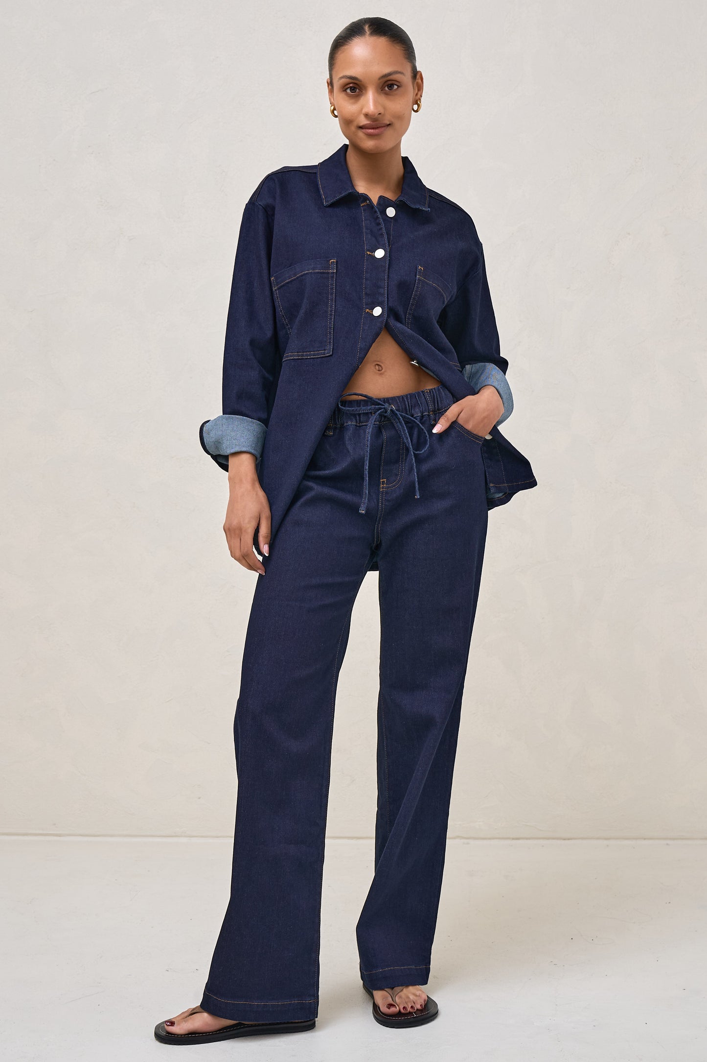 Frequent Denim Shirt - Indigo*