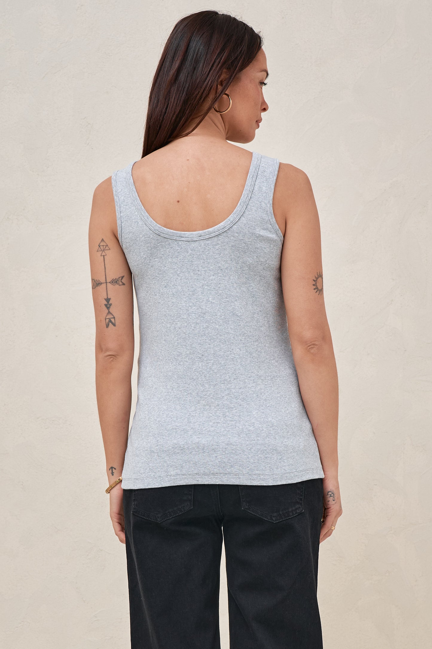 The Happening Nursing Tank - Grey Marle