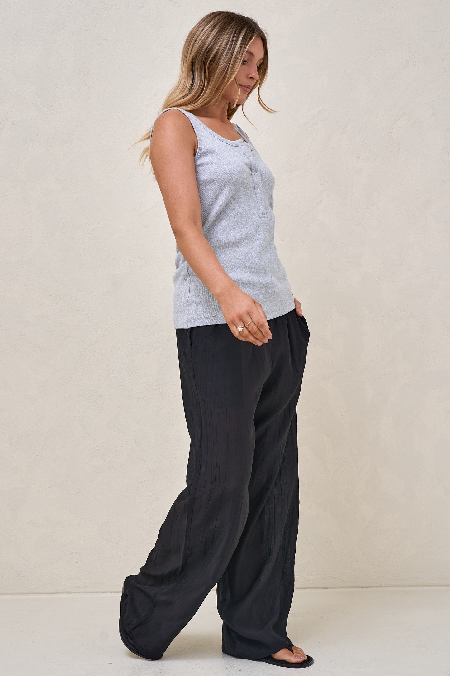 The Happening Nursing Tank - Grey Marle