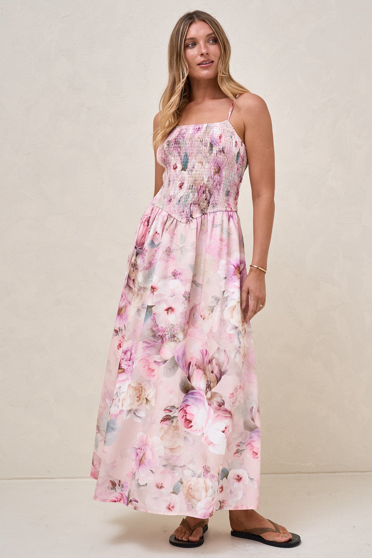 Mystery Solved Midi Dress - Floral