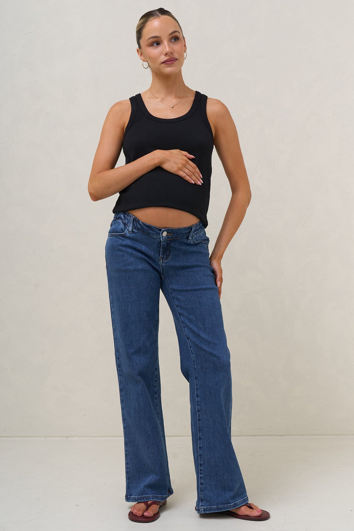 Off Duty Rib Tank - Black