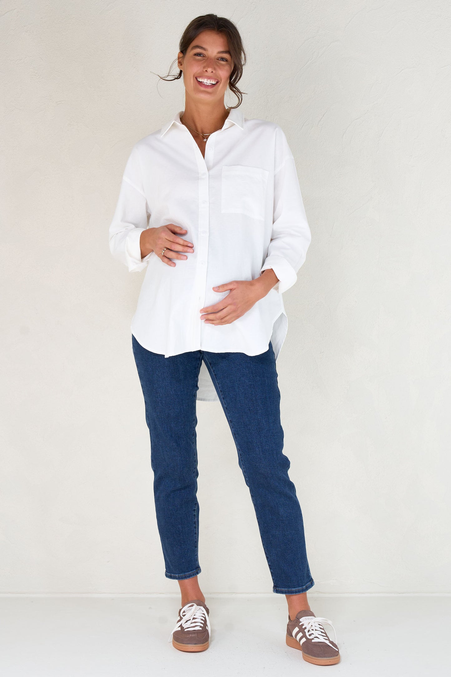 On The Move Mum Jean - Indigo