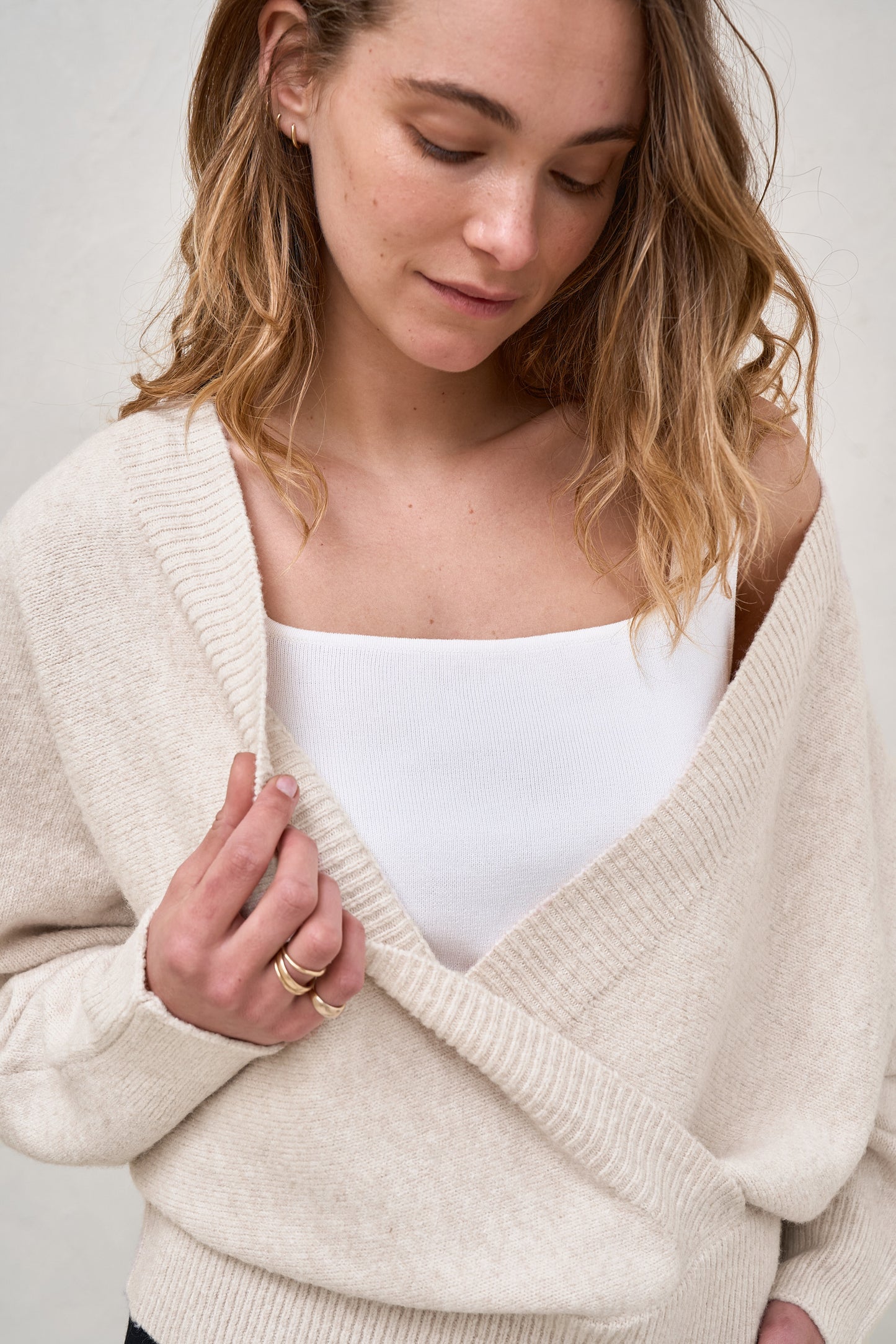 Hey Lover Cross Front Knit