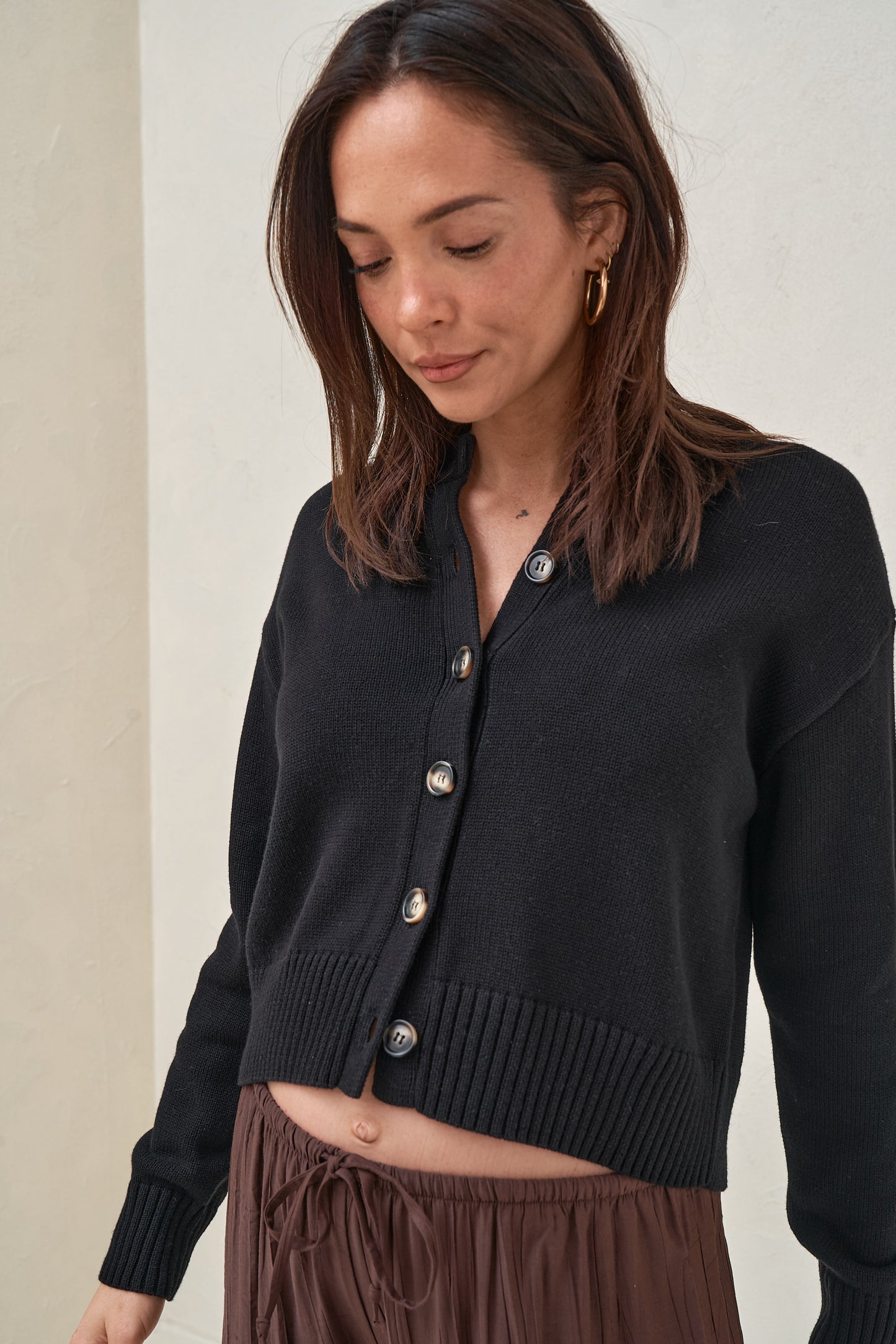 Live Light Cardigan - Black