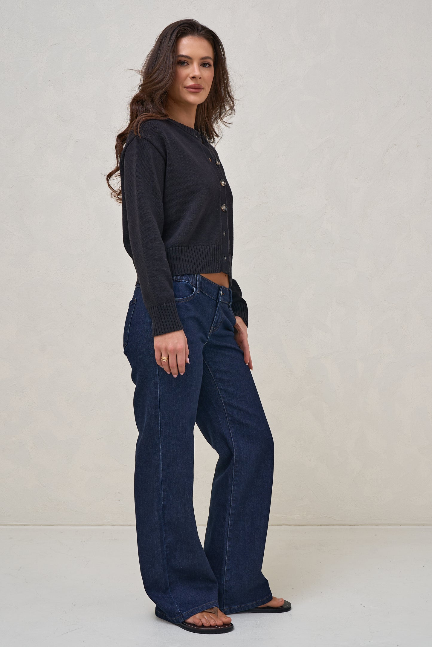 Live Light Cardigan - Black