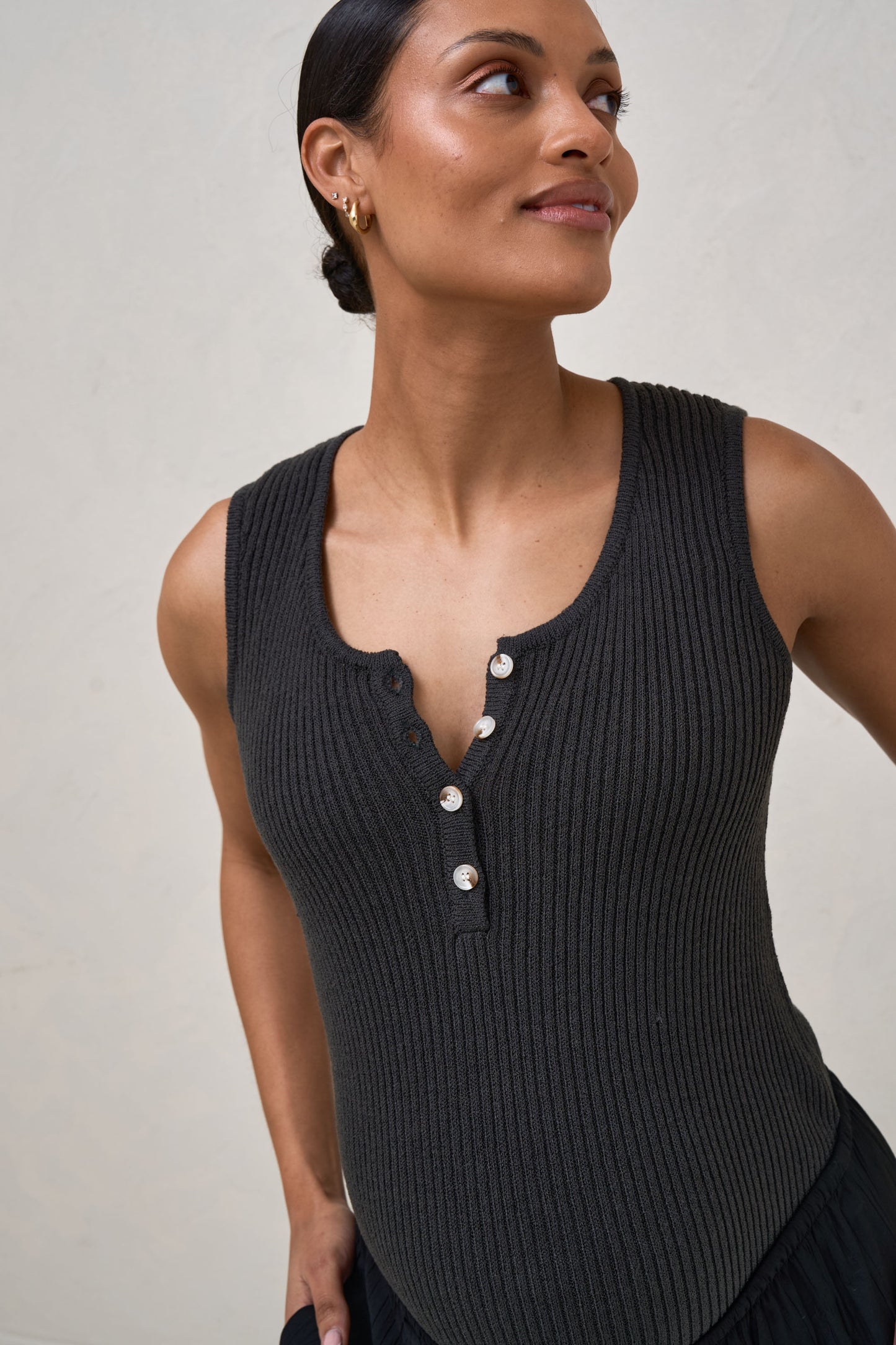 Unwind Nursing Tank - Slate