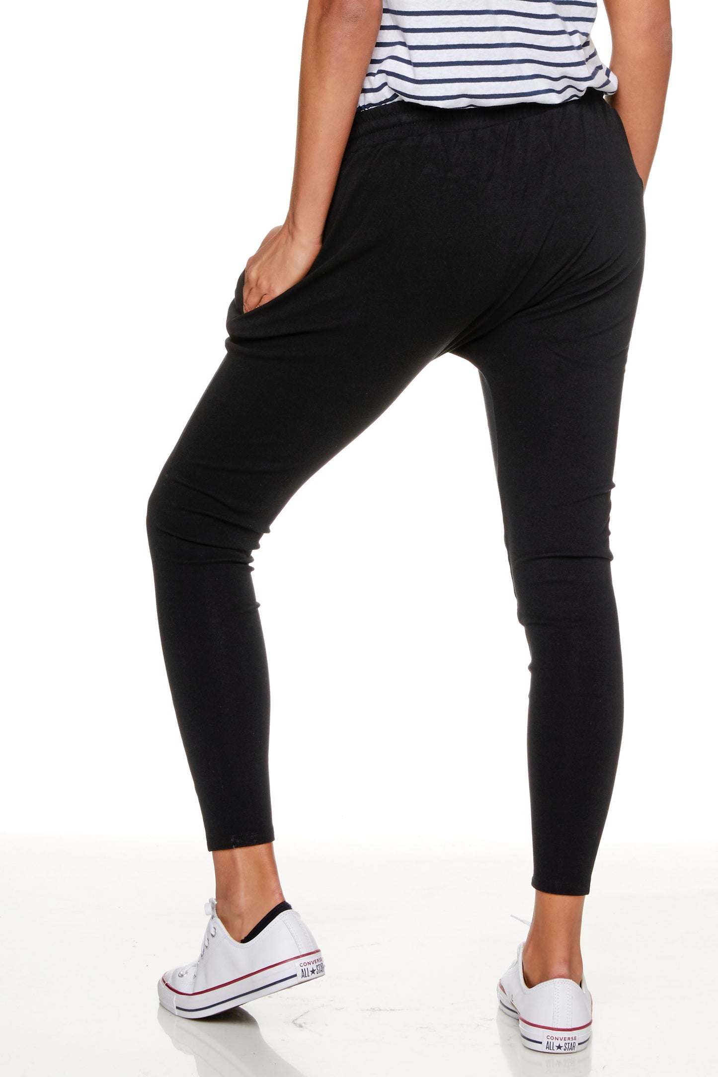 Black Maternity Track Pant - 10