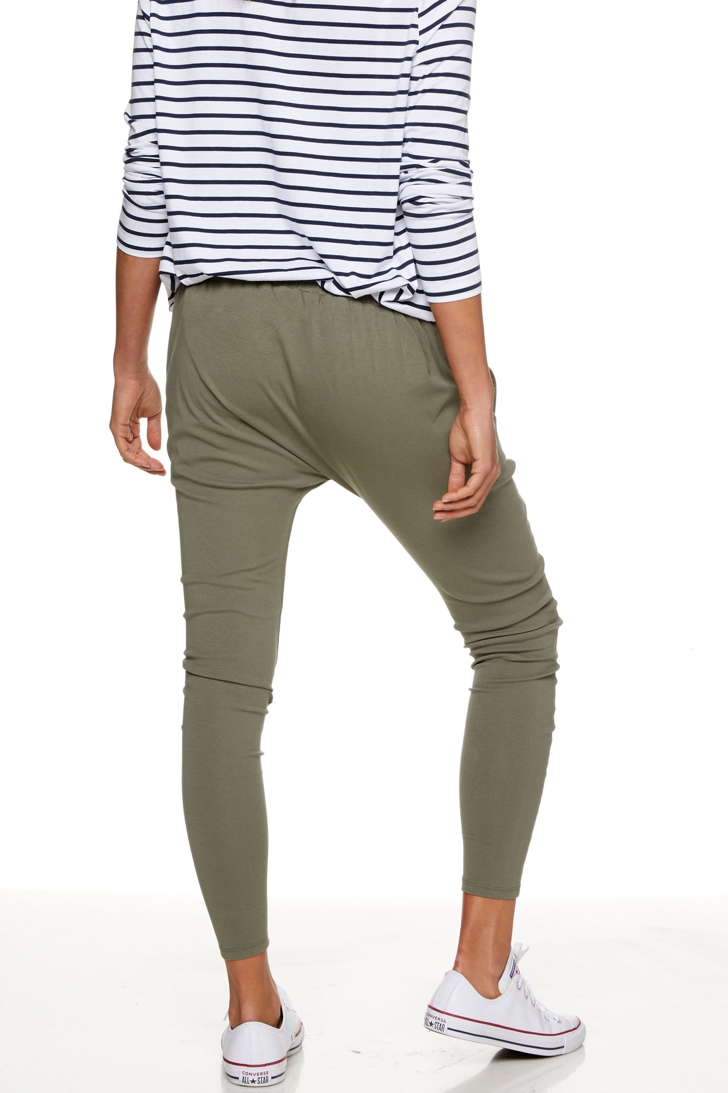 Khaki Maternity Track pants - 9