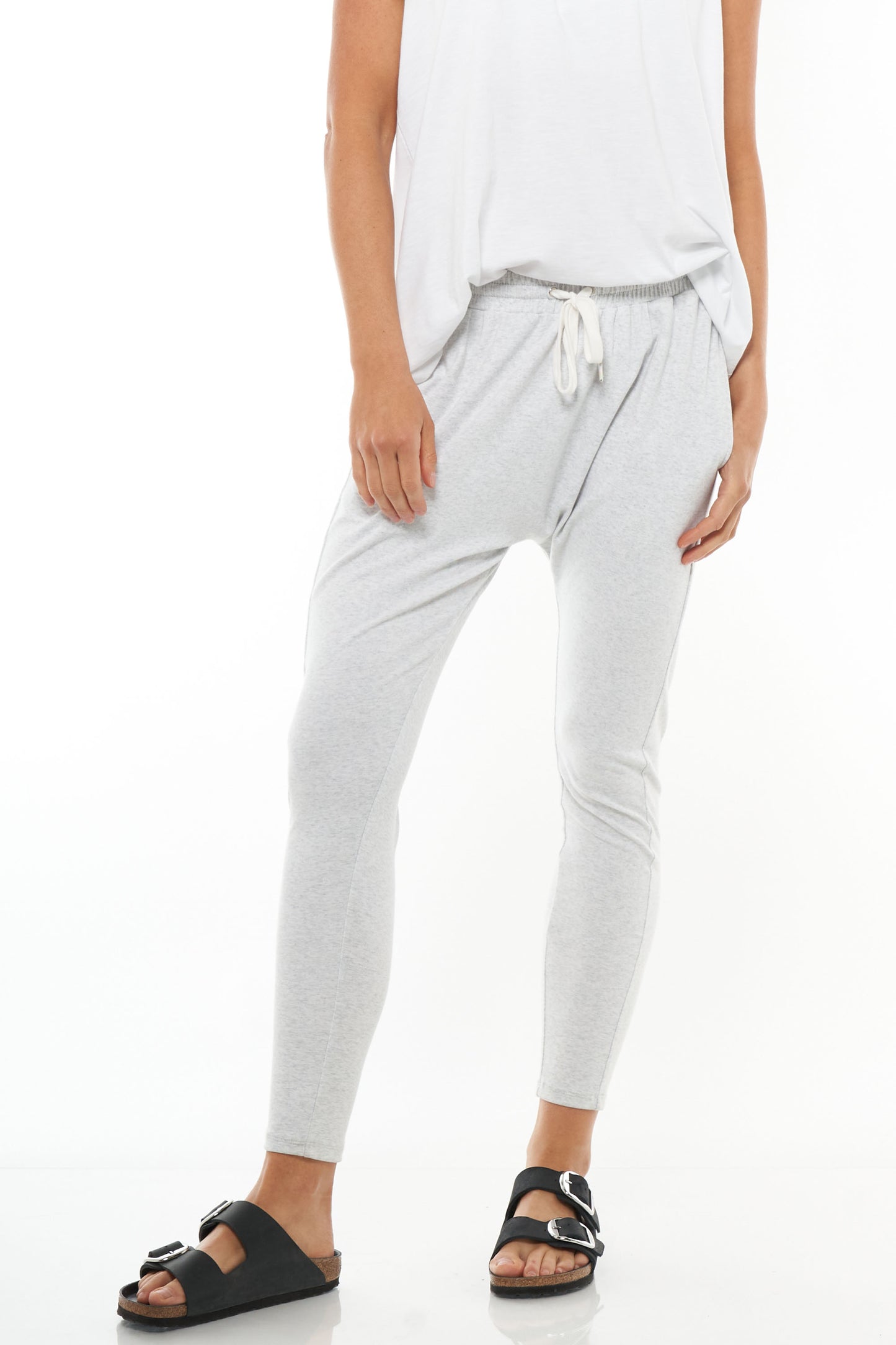Grey Maternity Track Pant - 7