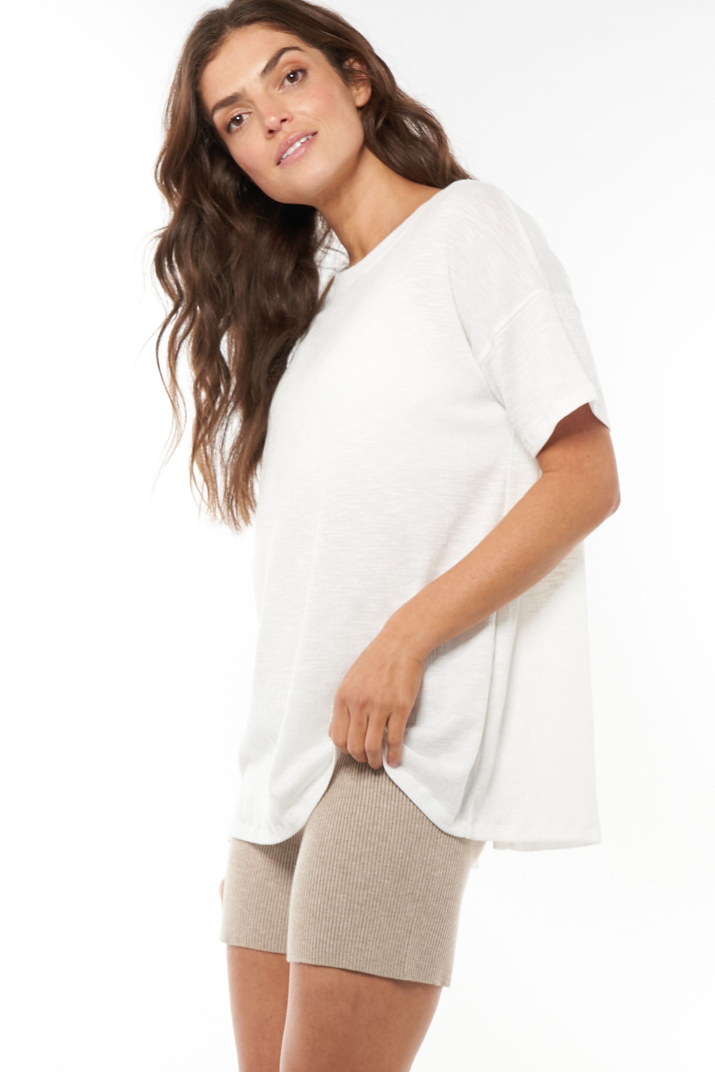 White Maternity Top -7