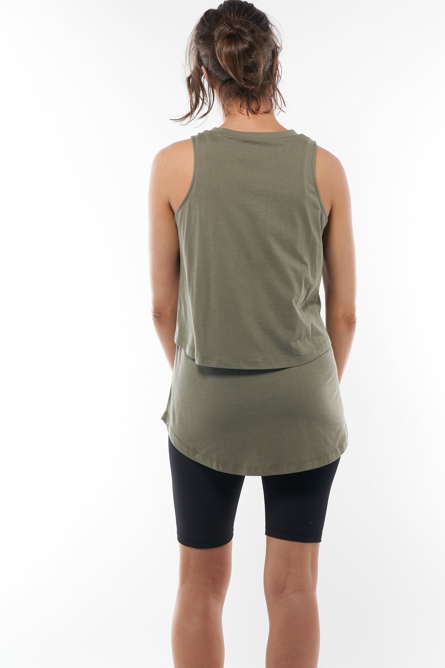 WHS25-55-Me And You Nursing Tank-Khaki*