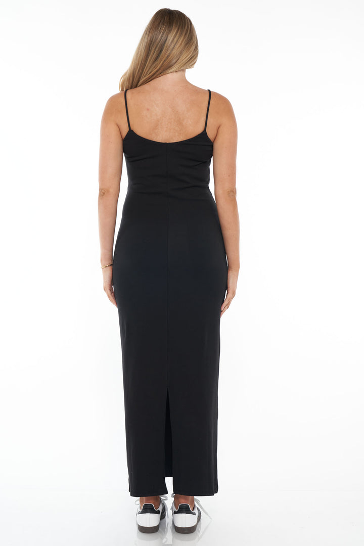 Black Maternity Maxi Dress  Bae The Label – BAE The Label Australia