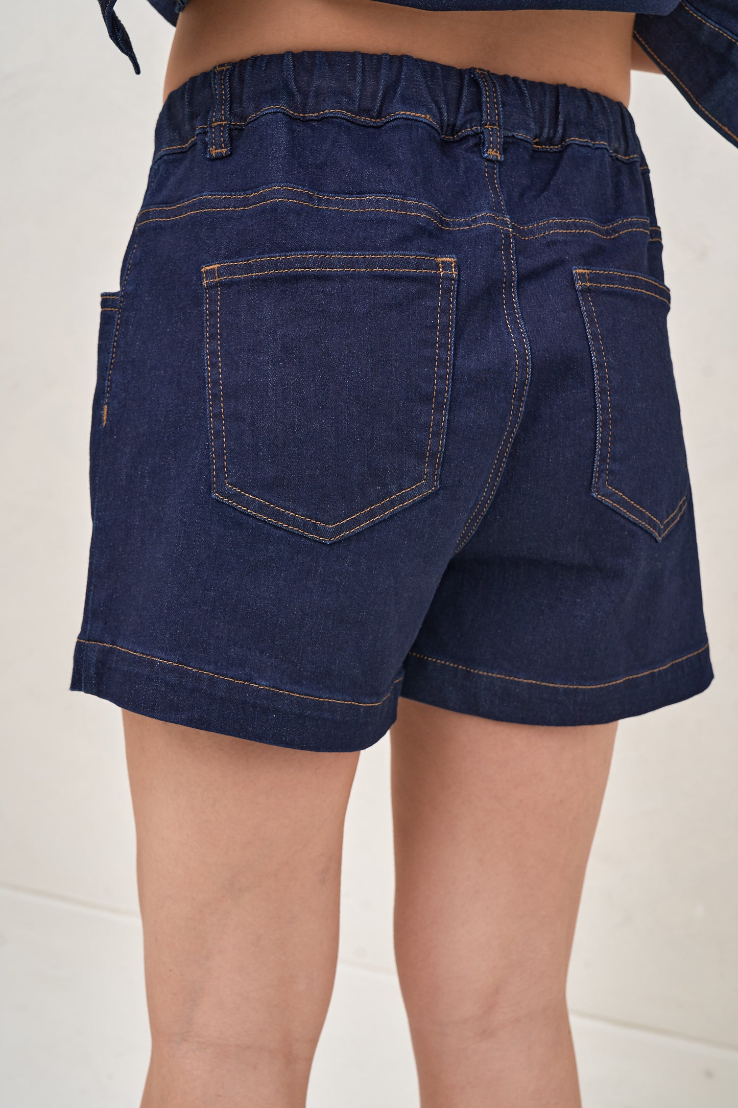 Frequent High Waist Short - Indigo