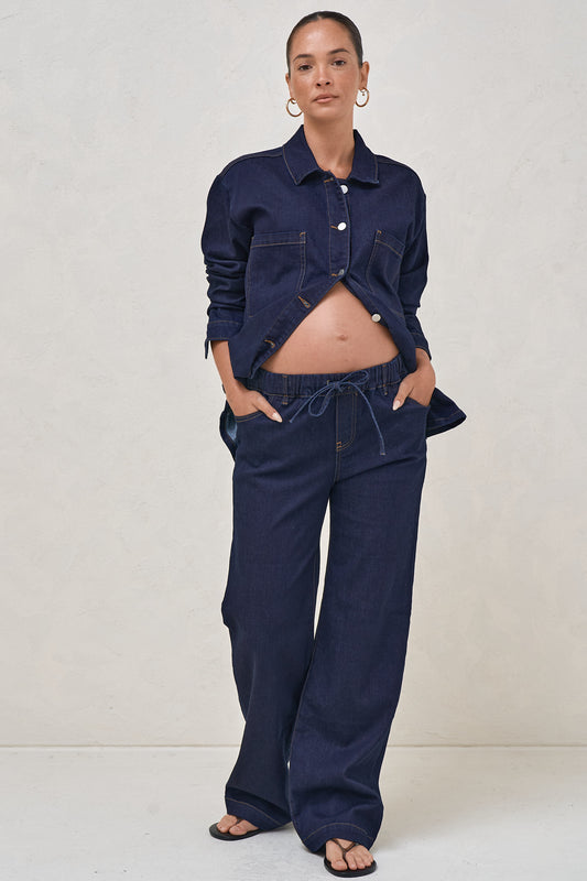 Frequent Wide Leg Jean - Indigo