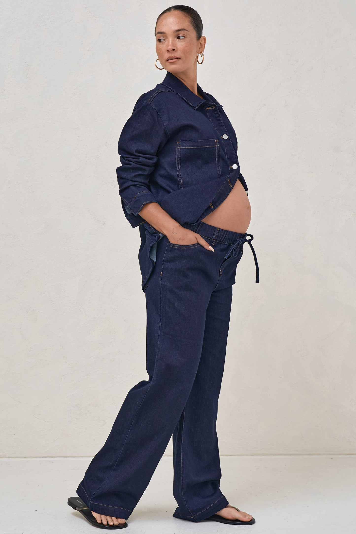 Frequent Wide Leg Jean - Indigo