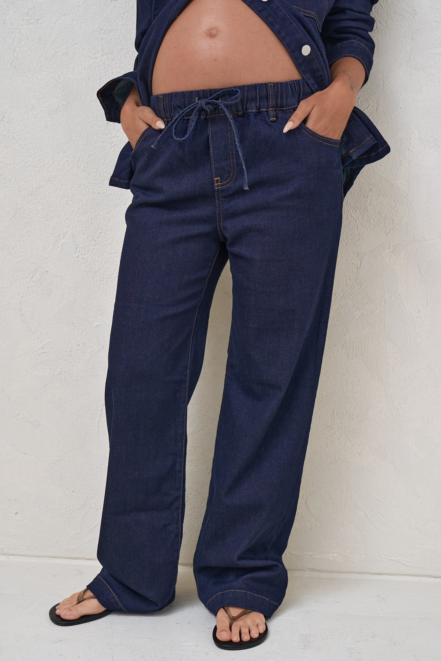 Frequent Wide Leg Jean - Indigo