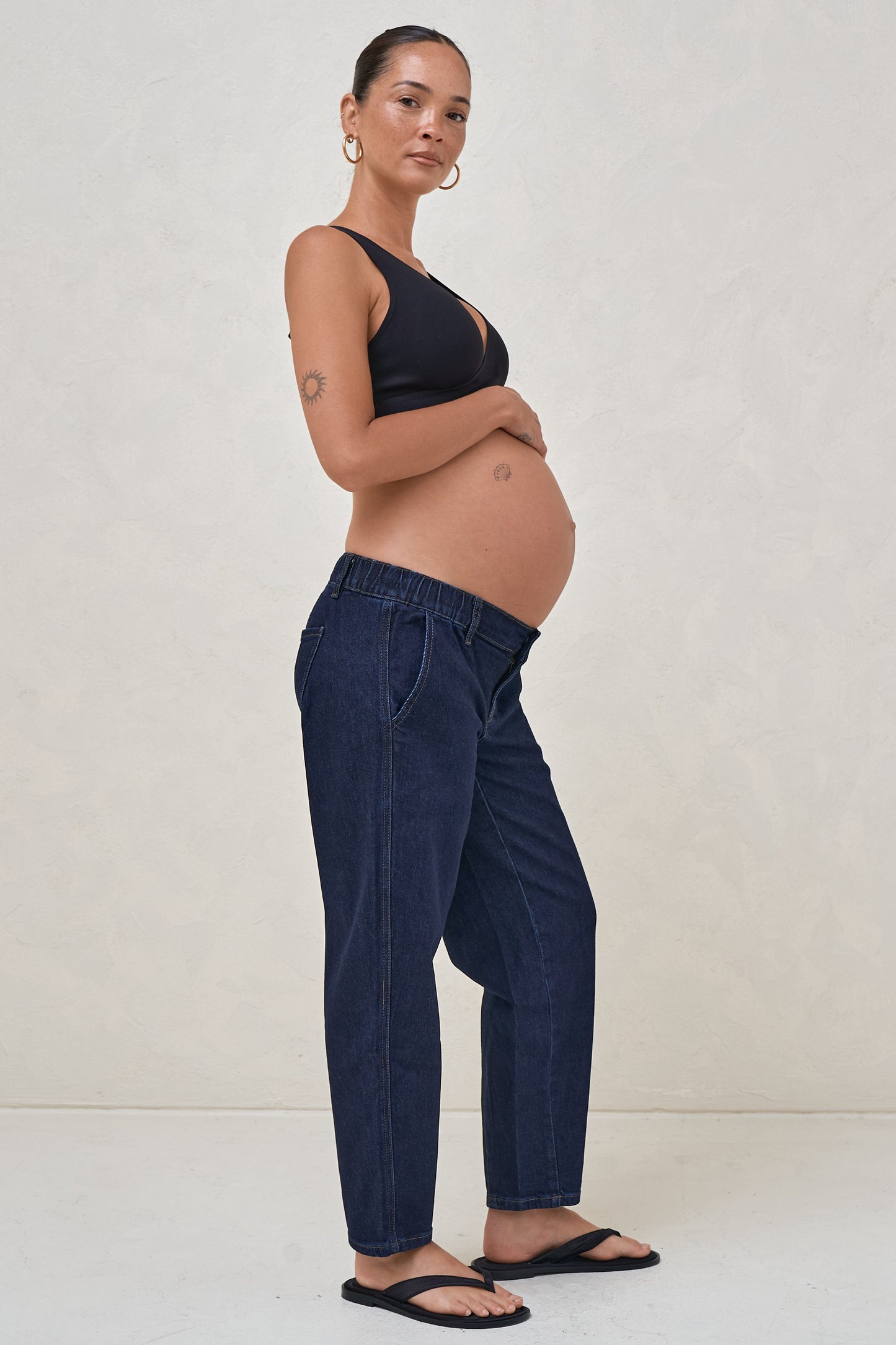 Bend The Rules Barrel Jean - Indigo