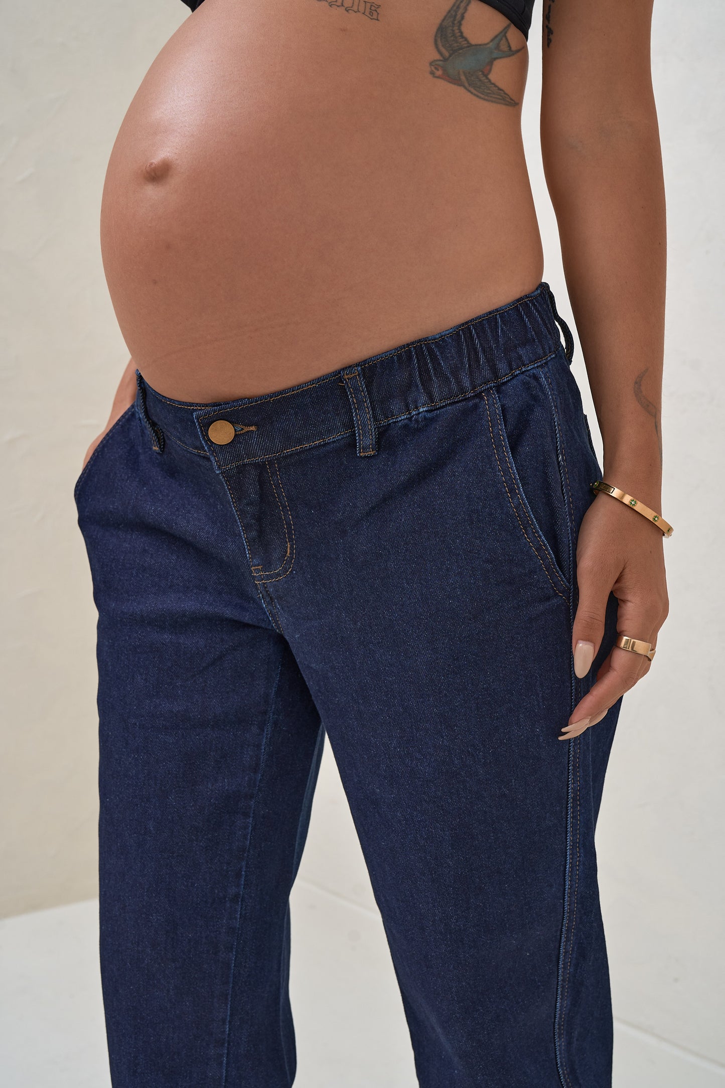 Bend The Rules Barrel Jean - Indigo