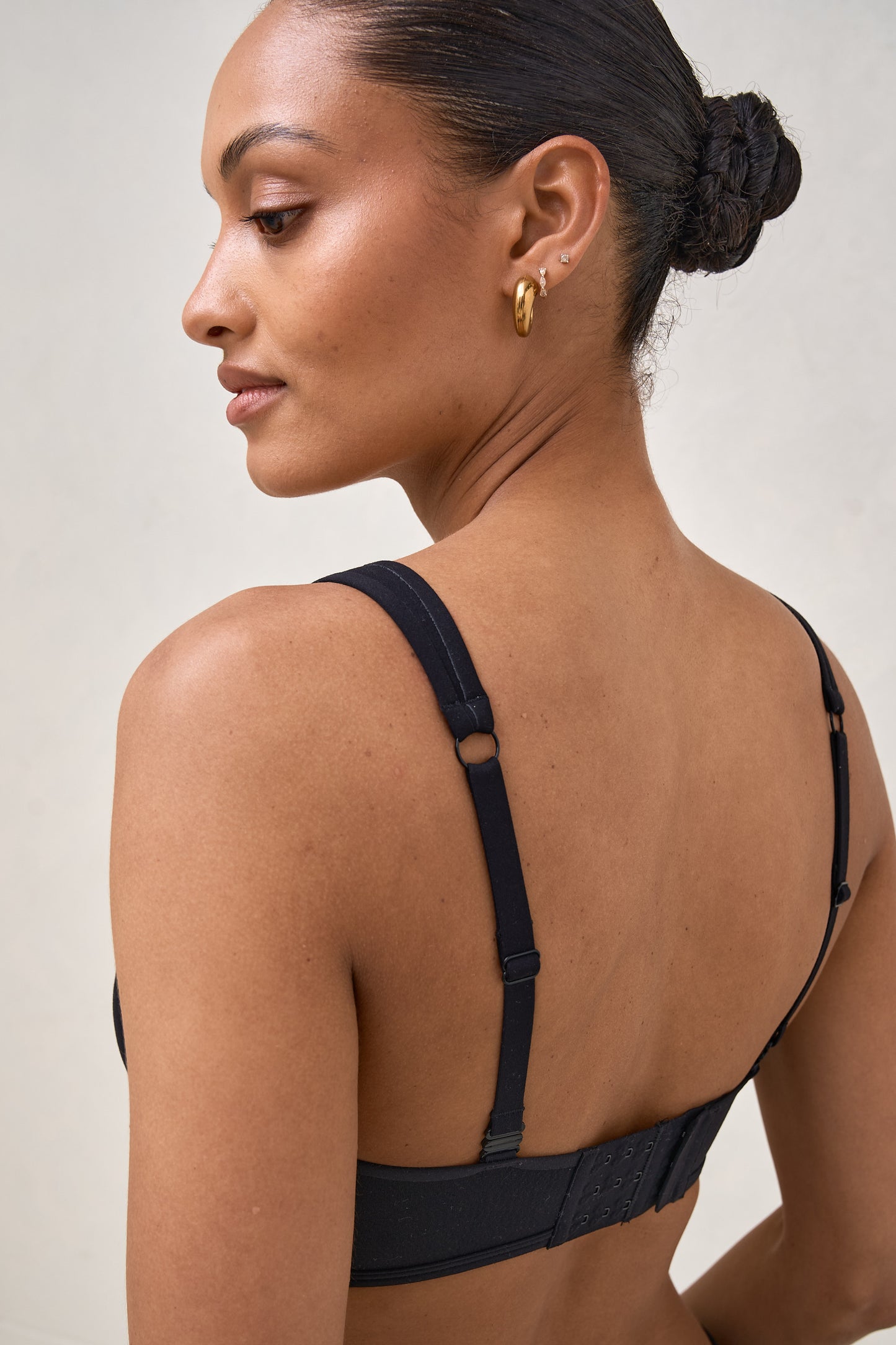 Bodybase Cross Paths Nursing Bra - Blk