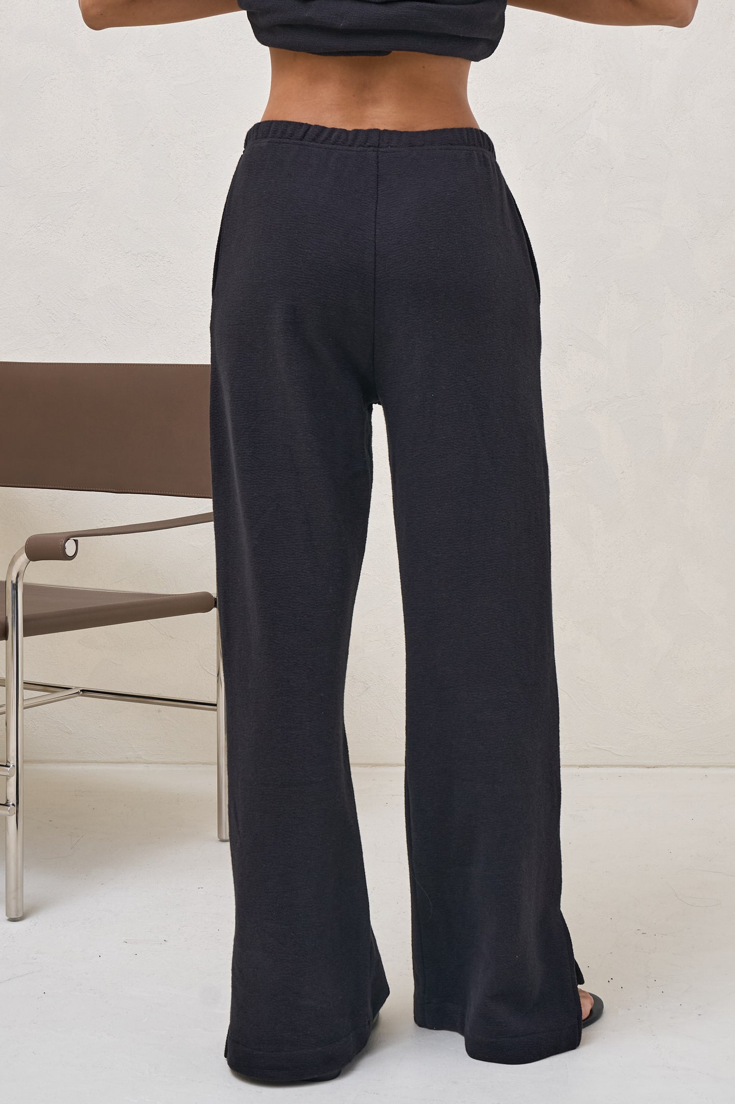 Kindred Split Pants - Black