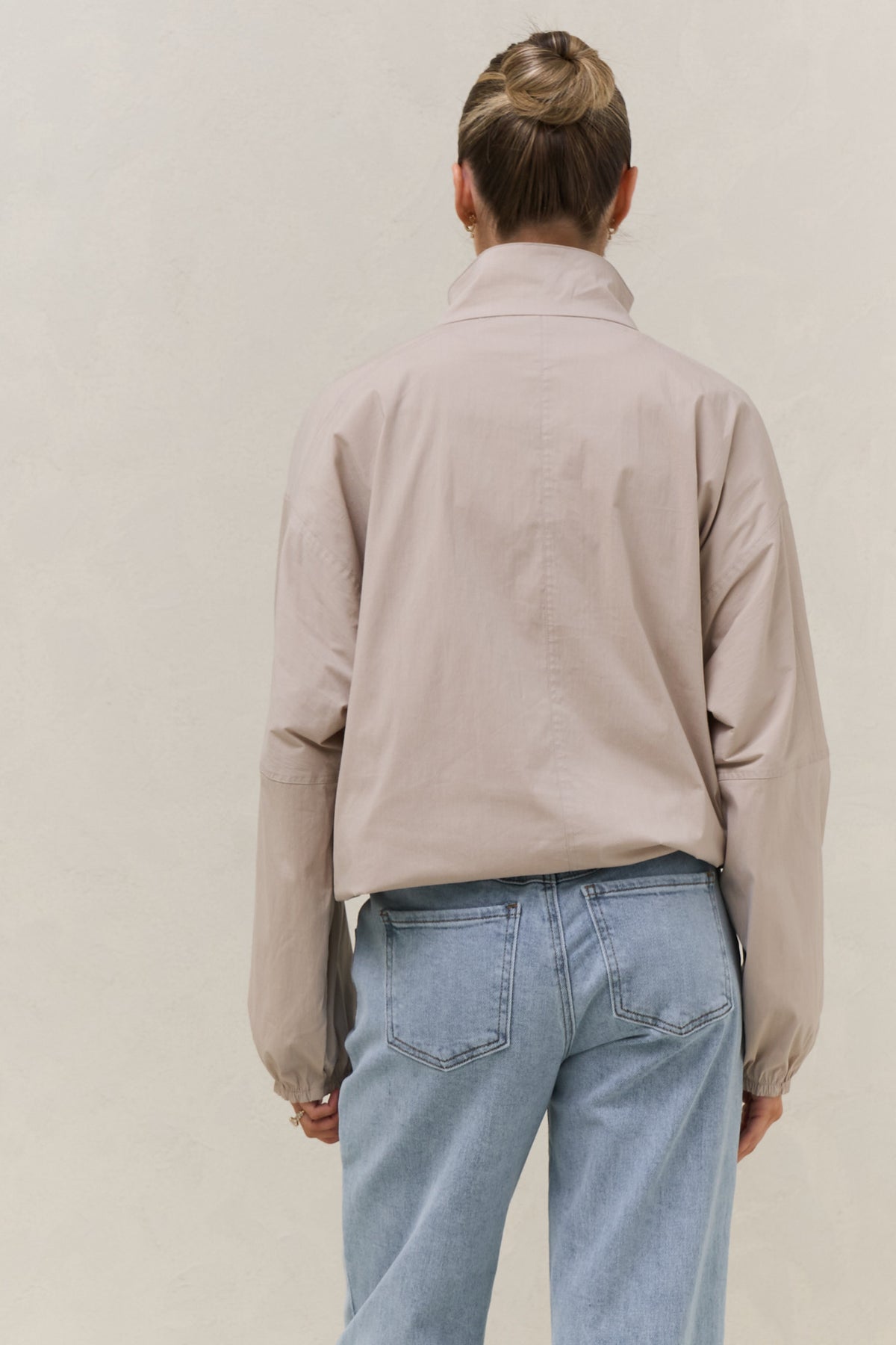 In Transit Nylon Jacket - Bone