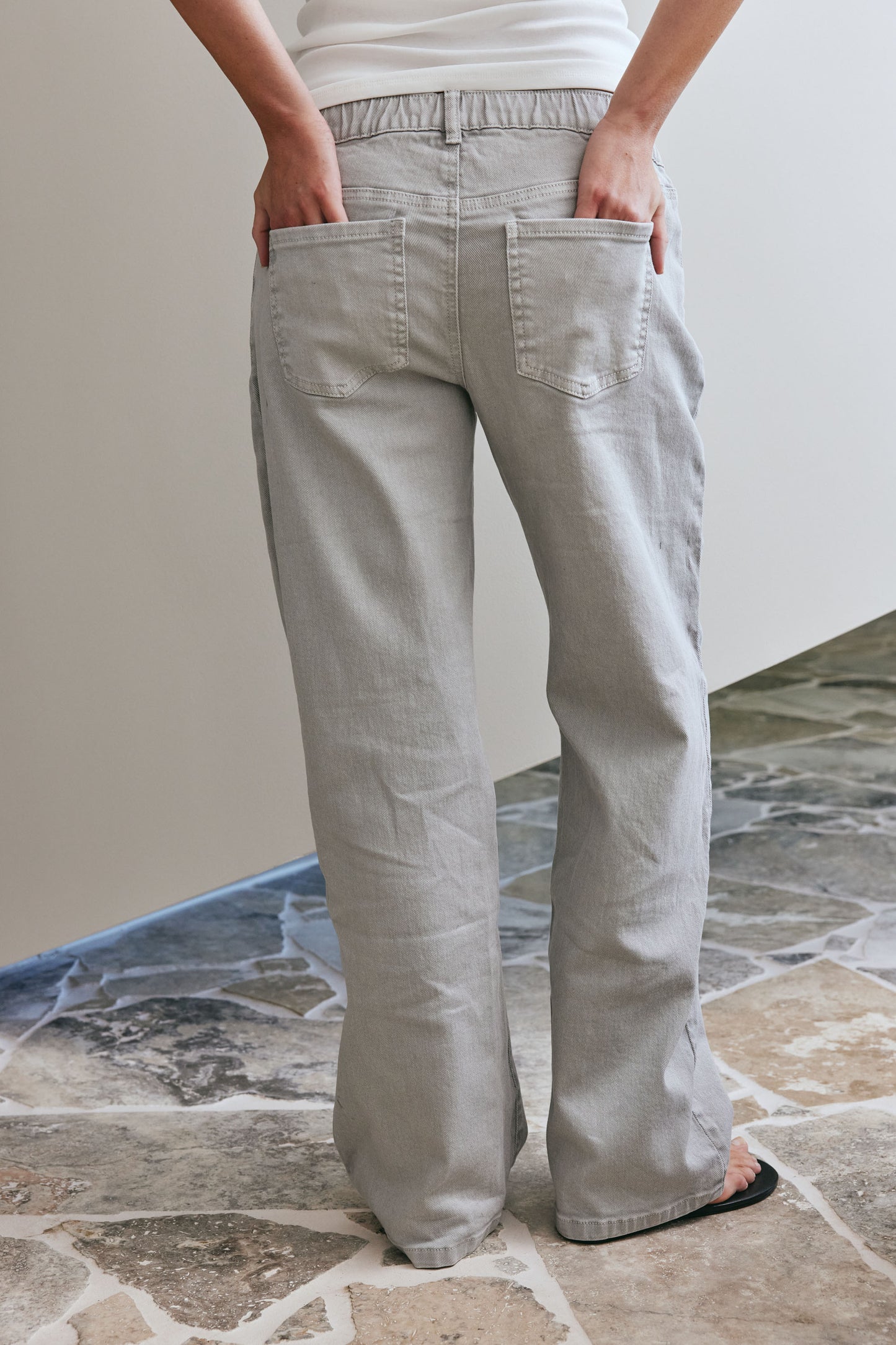 At The Ready Relaxed Jean - Light Grey