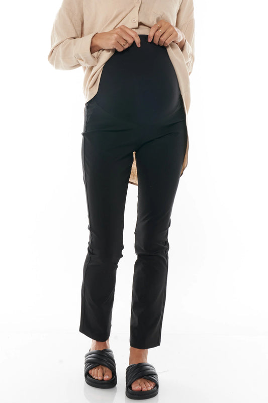 Connected Slim Pant - Black