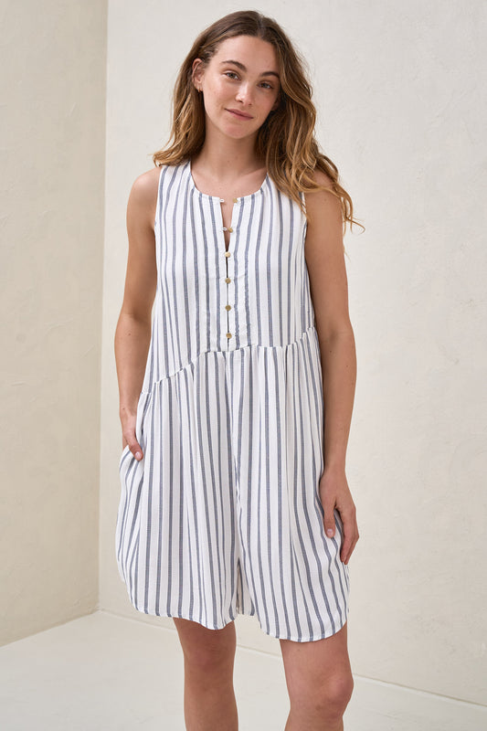 The Feels Nursing Playsuit - Stripe