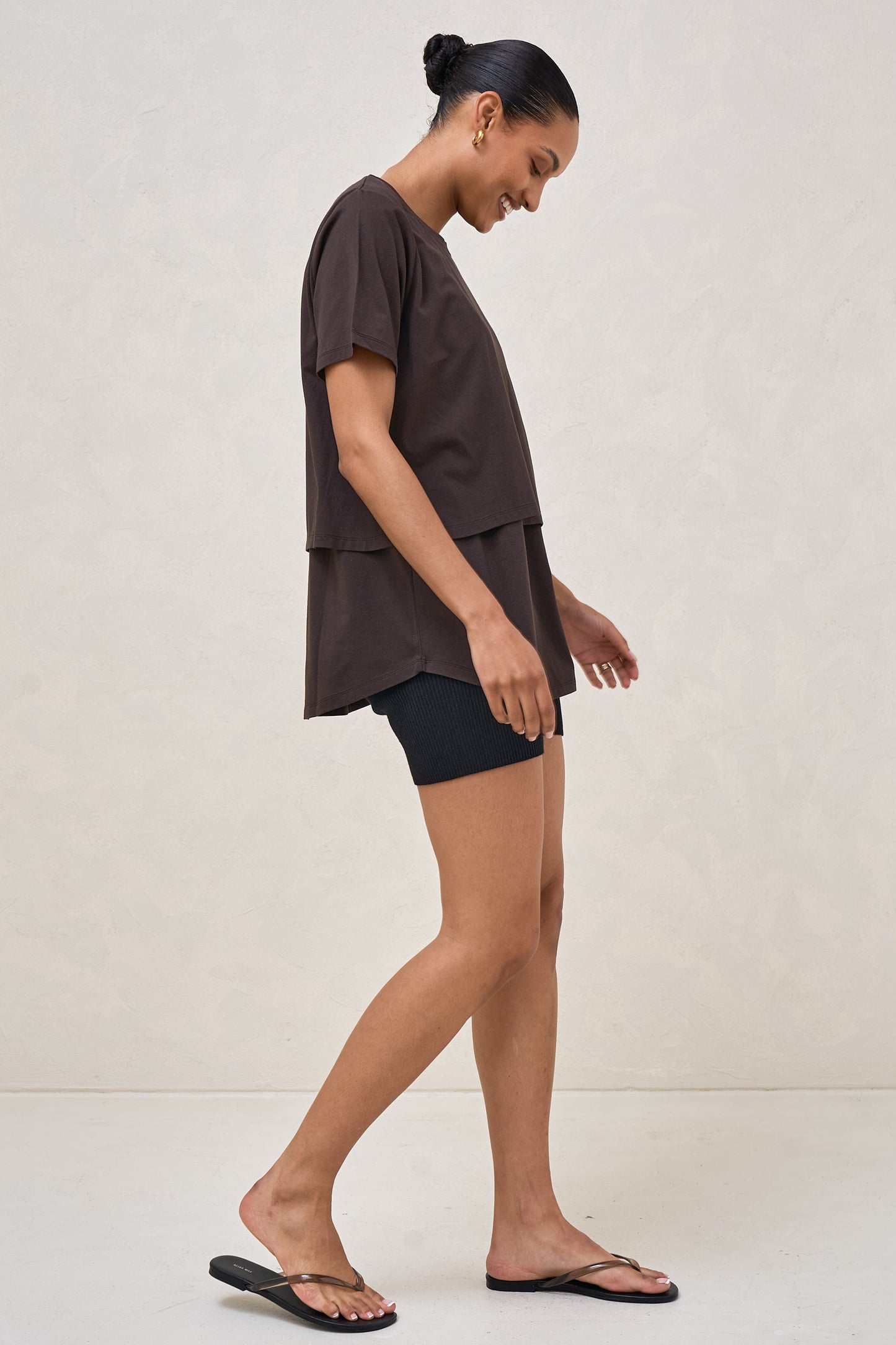 Me And You Nursing Tee - Expresso