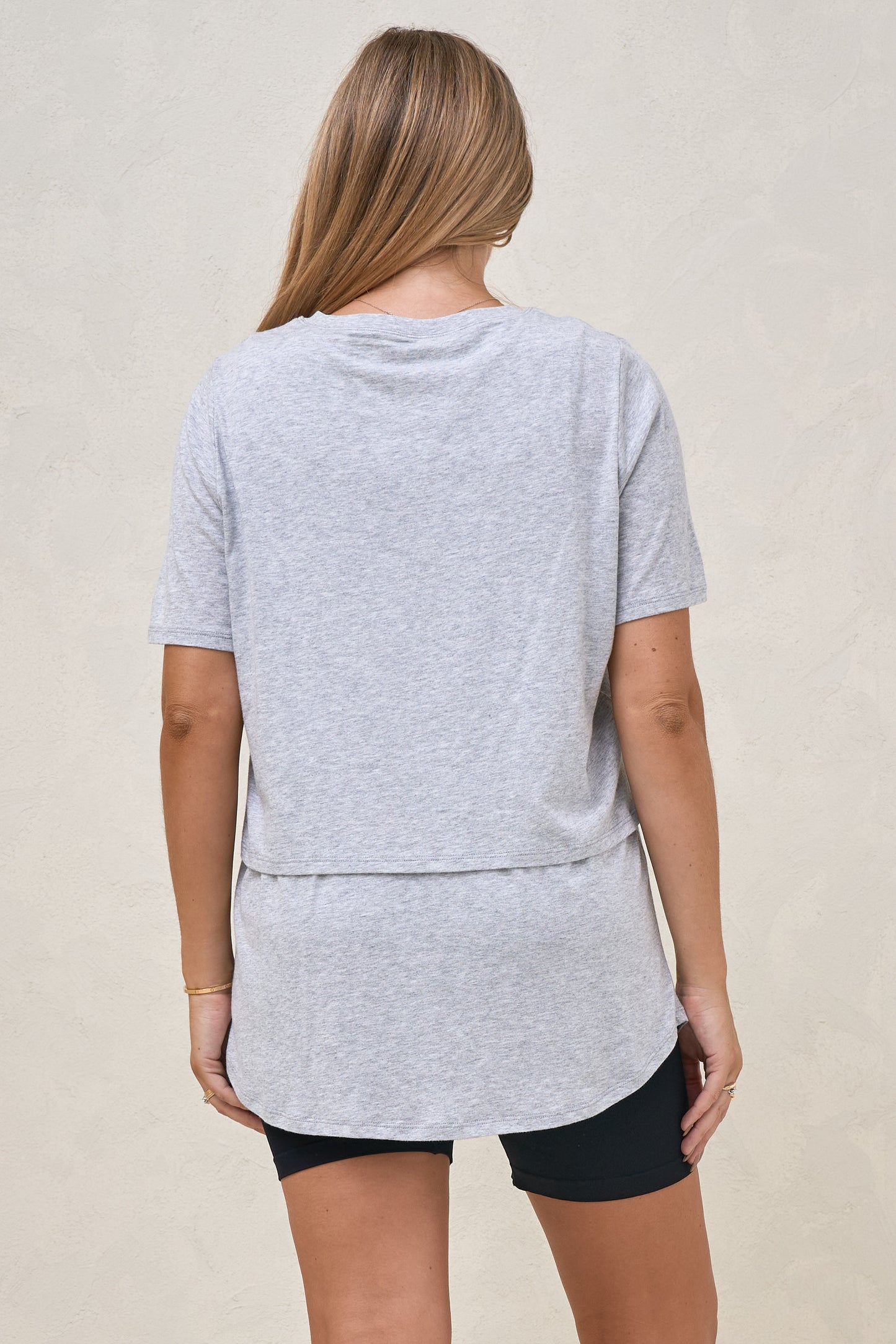 Me And You Nursing Tee - Grey
