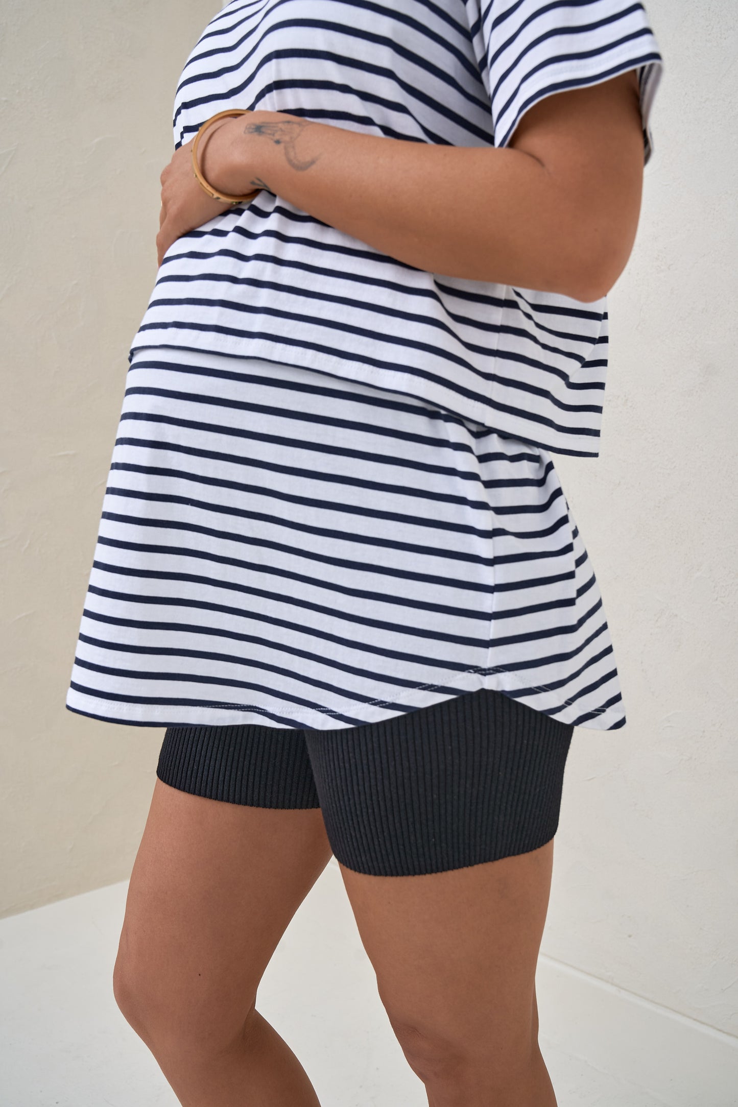 Me And You Nursing Tee - Stripe