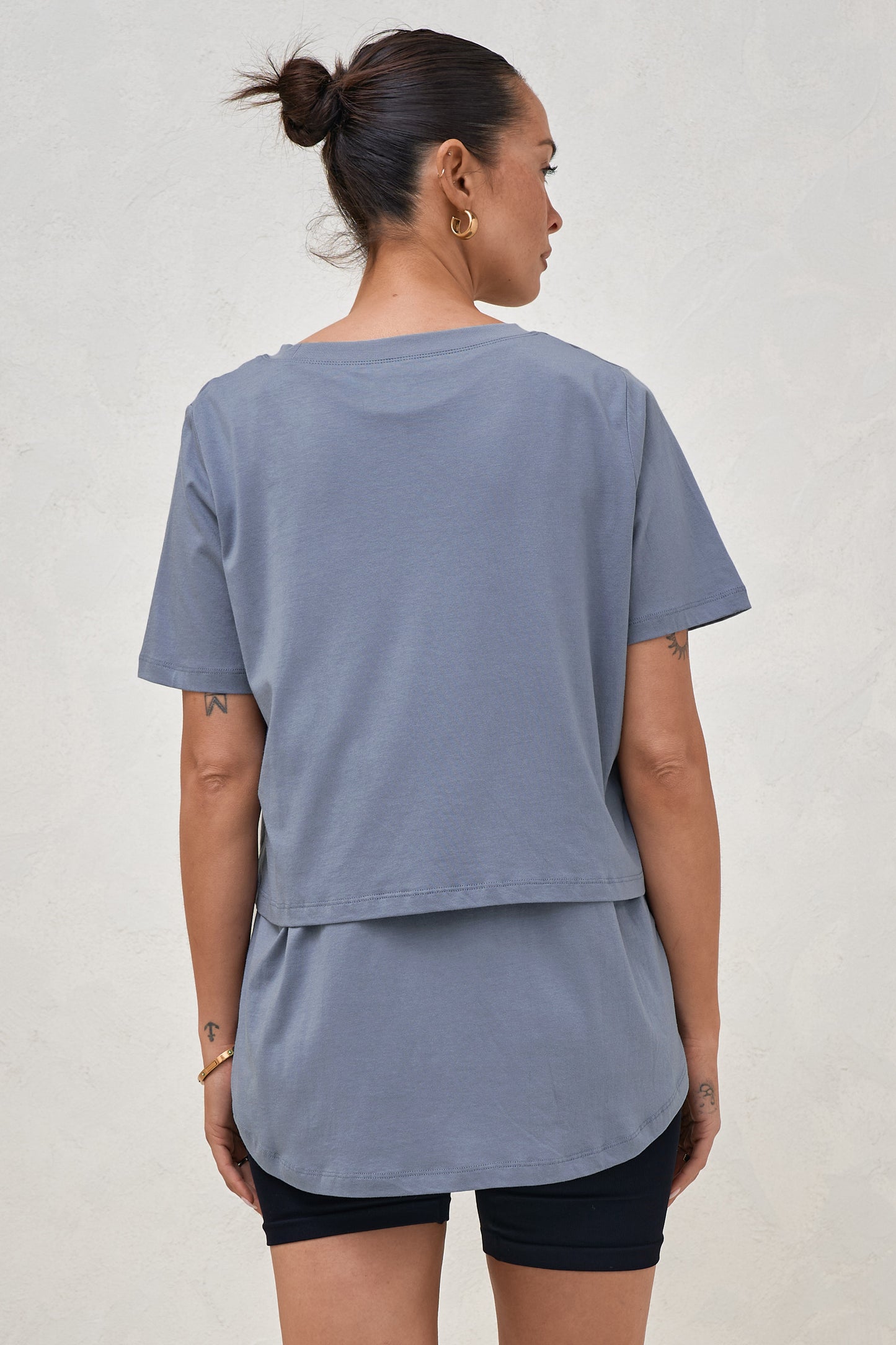 Me And You Nursing Tee - Blue