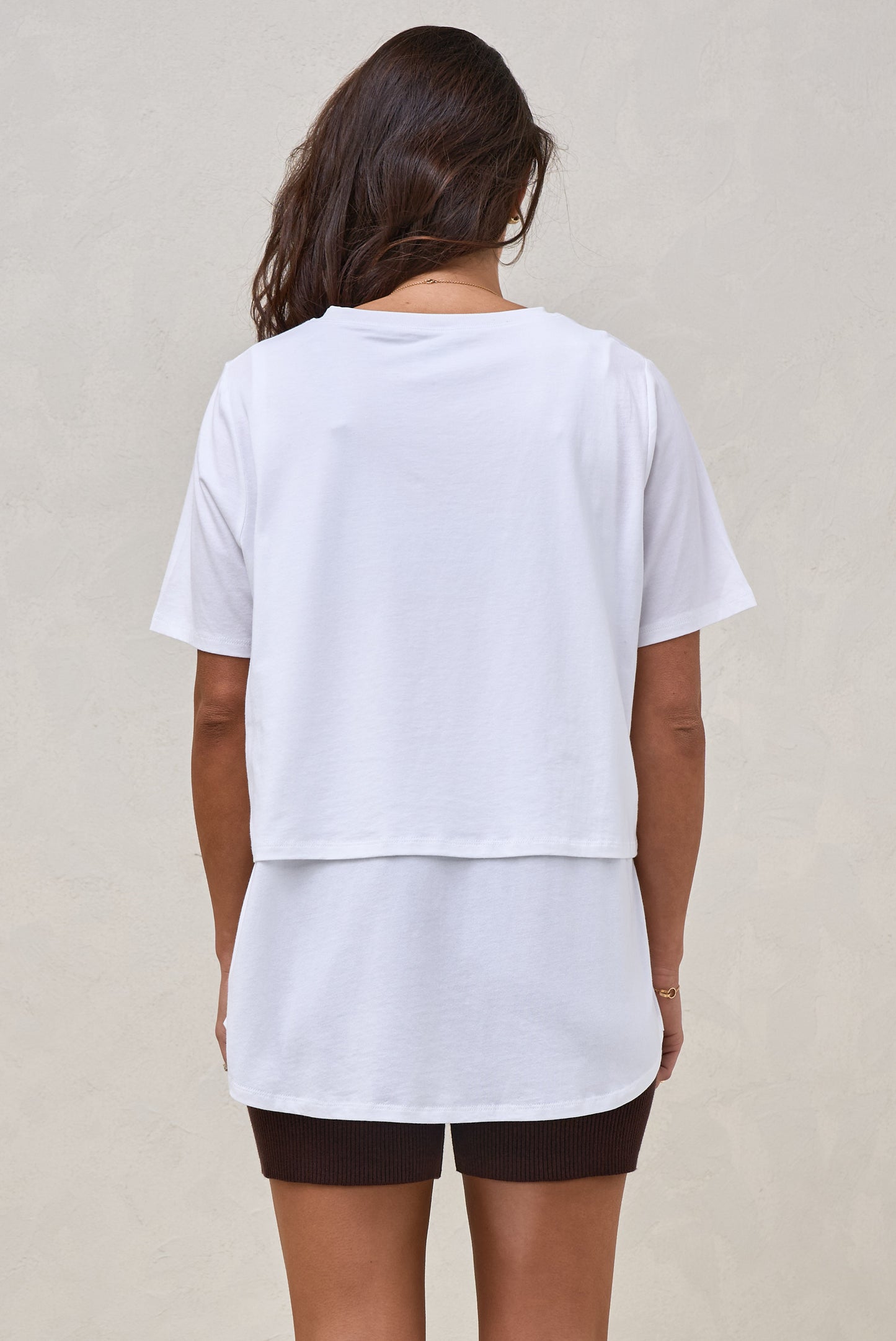 Me And You Nursing Tee - White