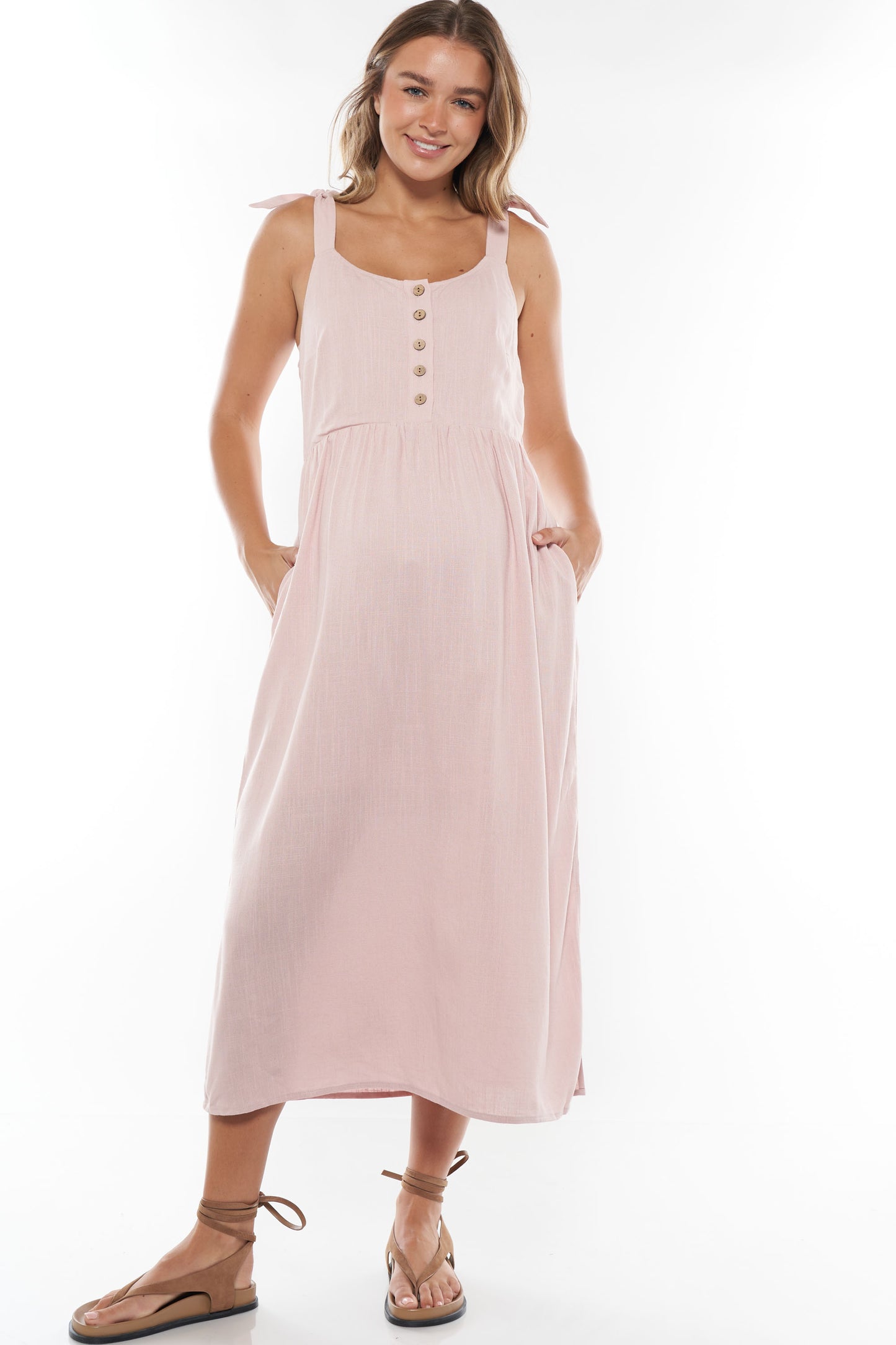 Breeze Along Midi Dress