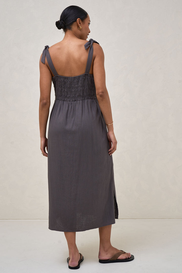 Maternity Linen Maxi Dress – BAE The Label Australia