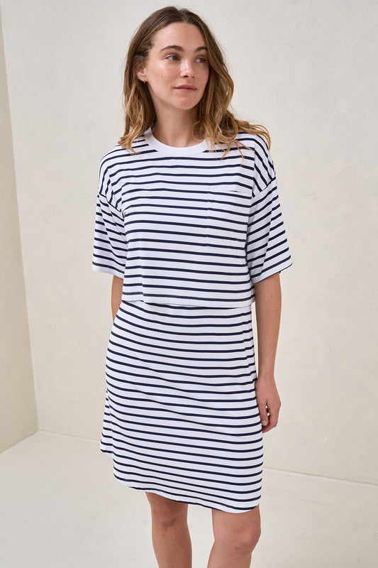 Night Life Nursing Tee Dress