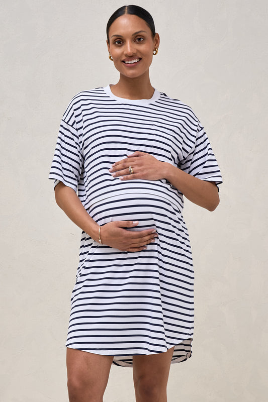 Night Life Nursing Tee Dress