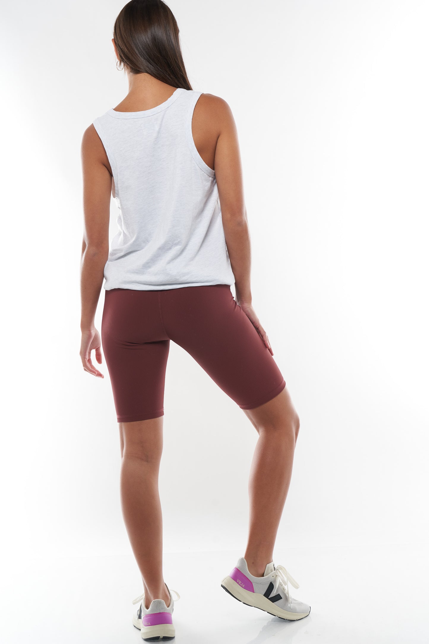 WHS25-273-The Distance Bike Short-Maroon*