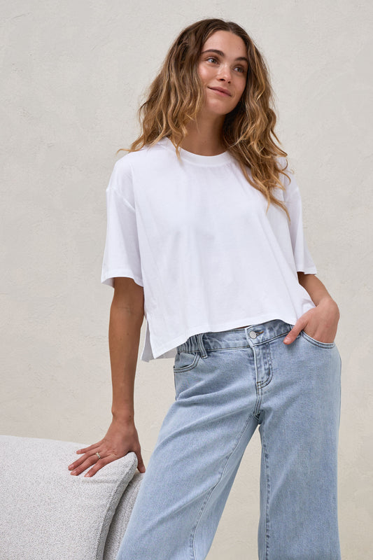 Into It Crop Tee